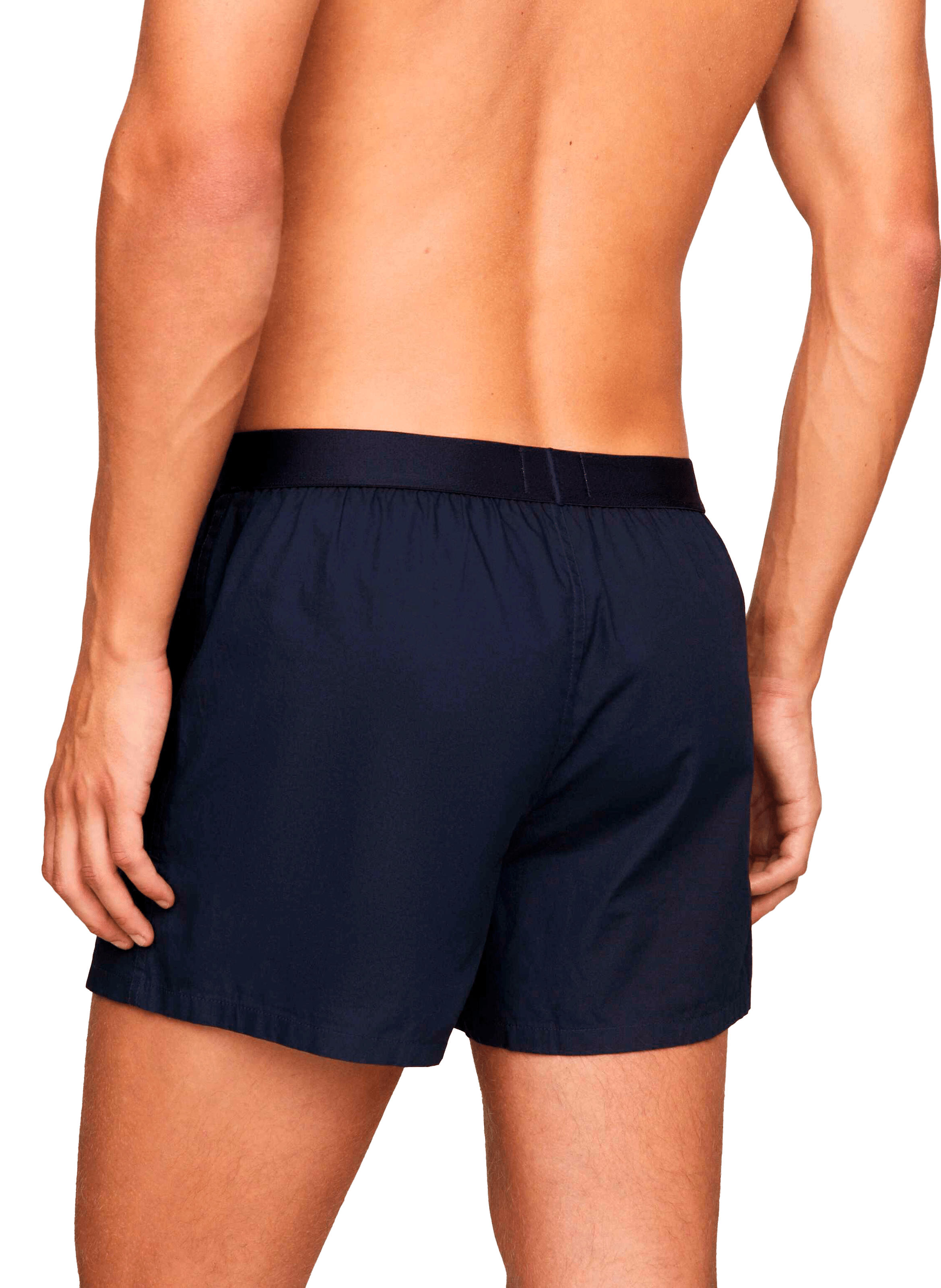 Organic cotton boxer shorts TOMMY HILFIGER Blue