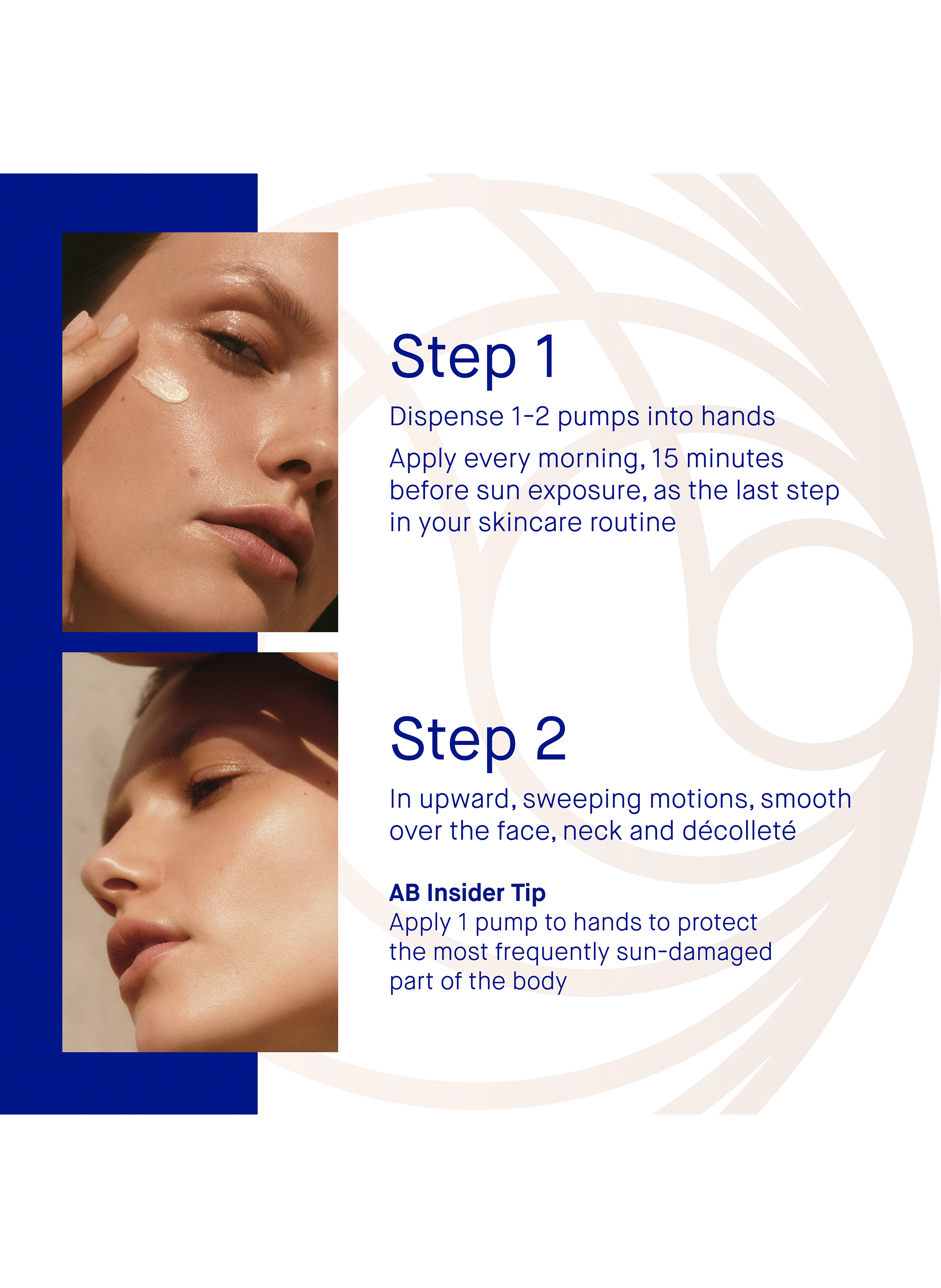 La crème solaire SPF 50 AUGUSTINUS BADER No color