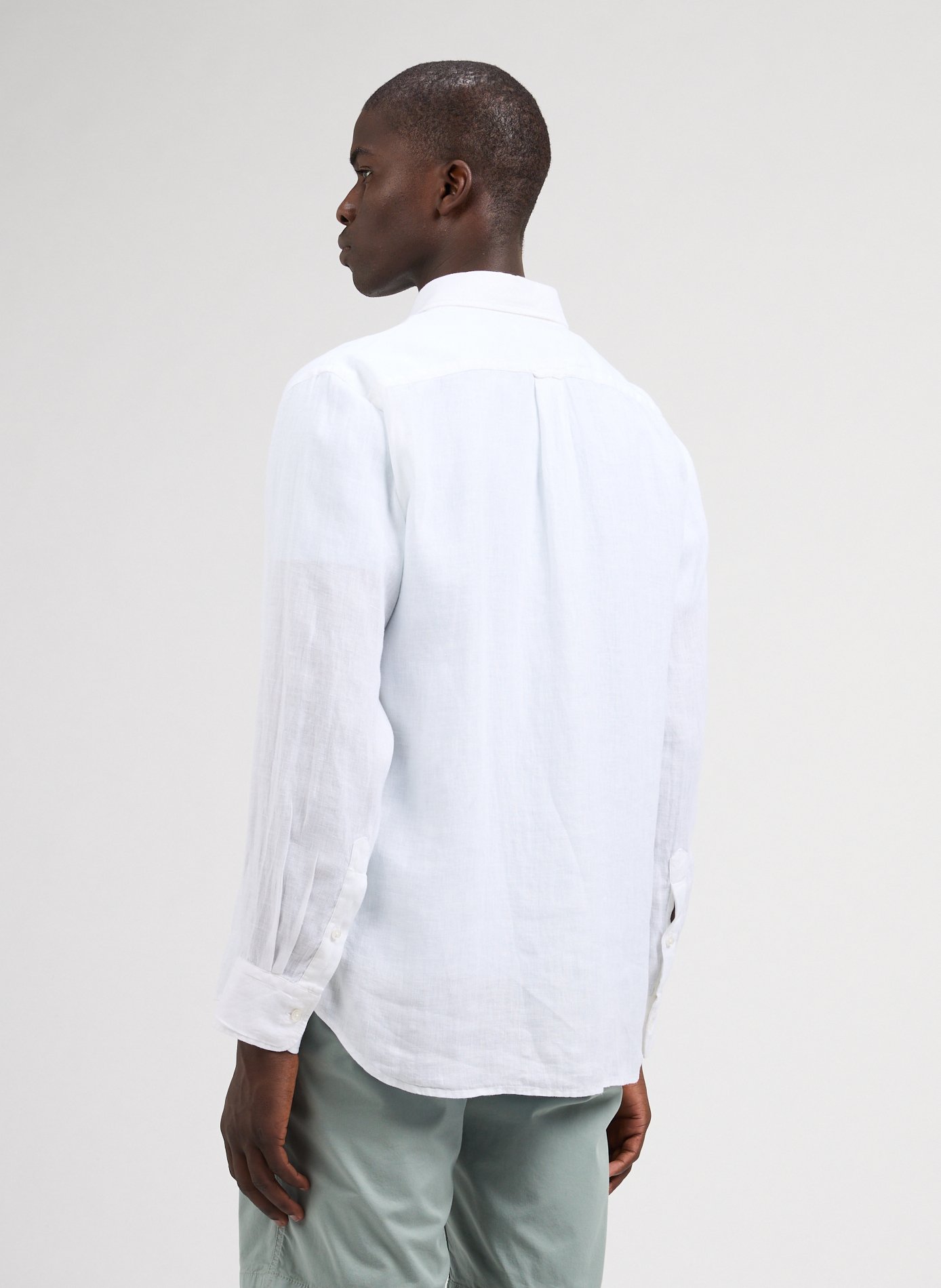 Chemise en lin  EDEN PARK Blanc