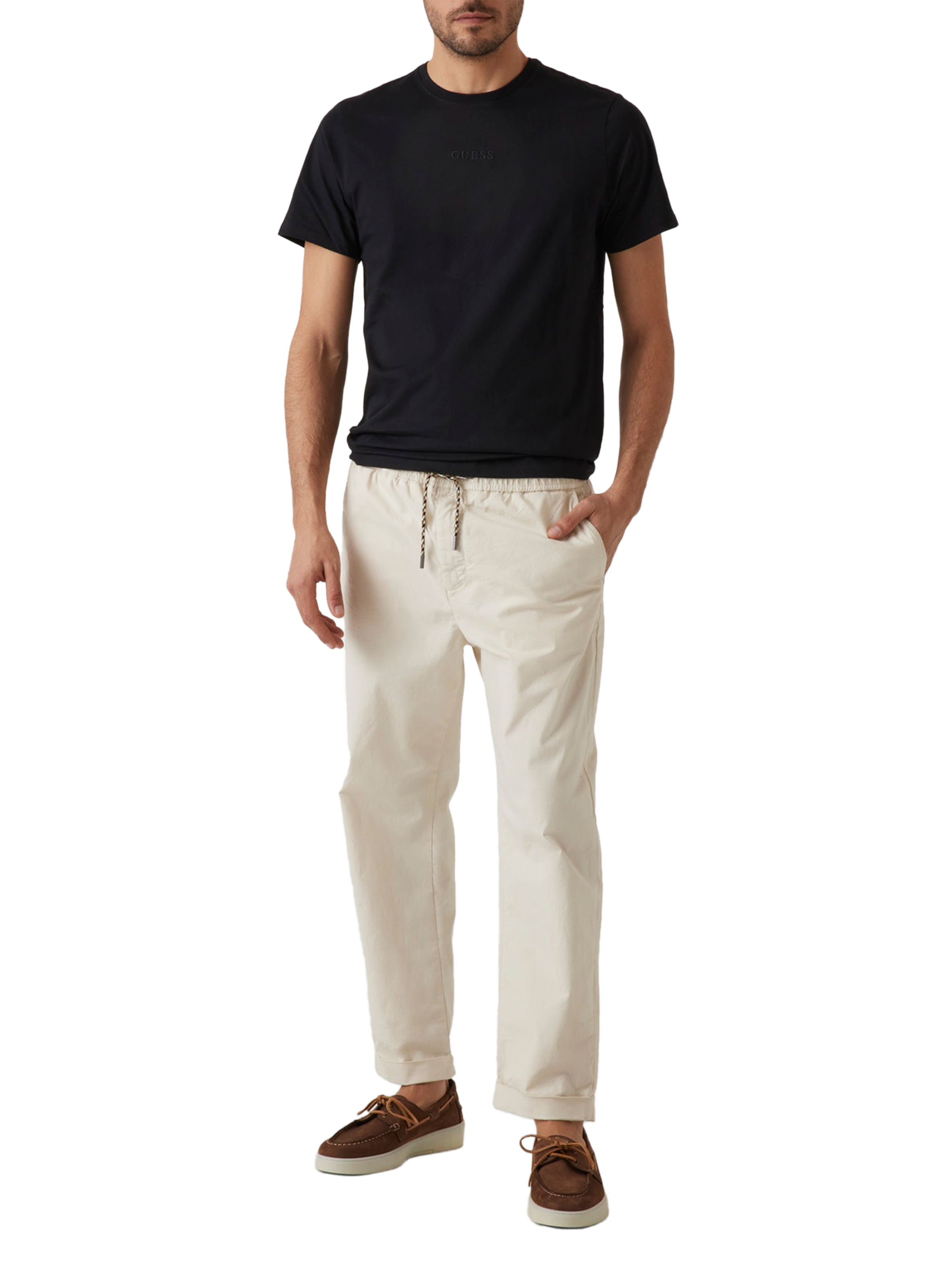 Classic Cotton T-Shirt GUESS Black