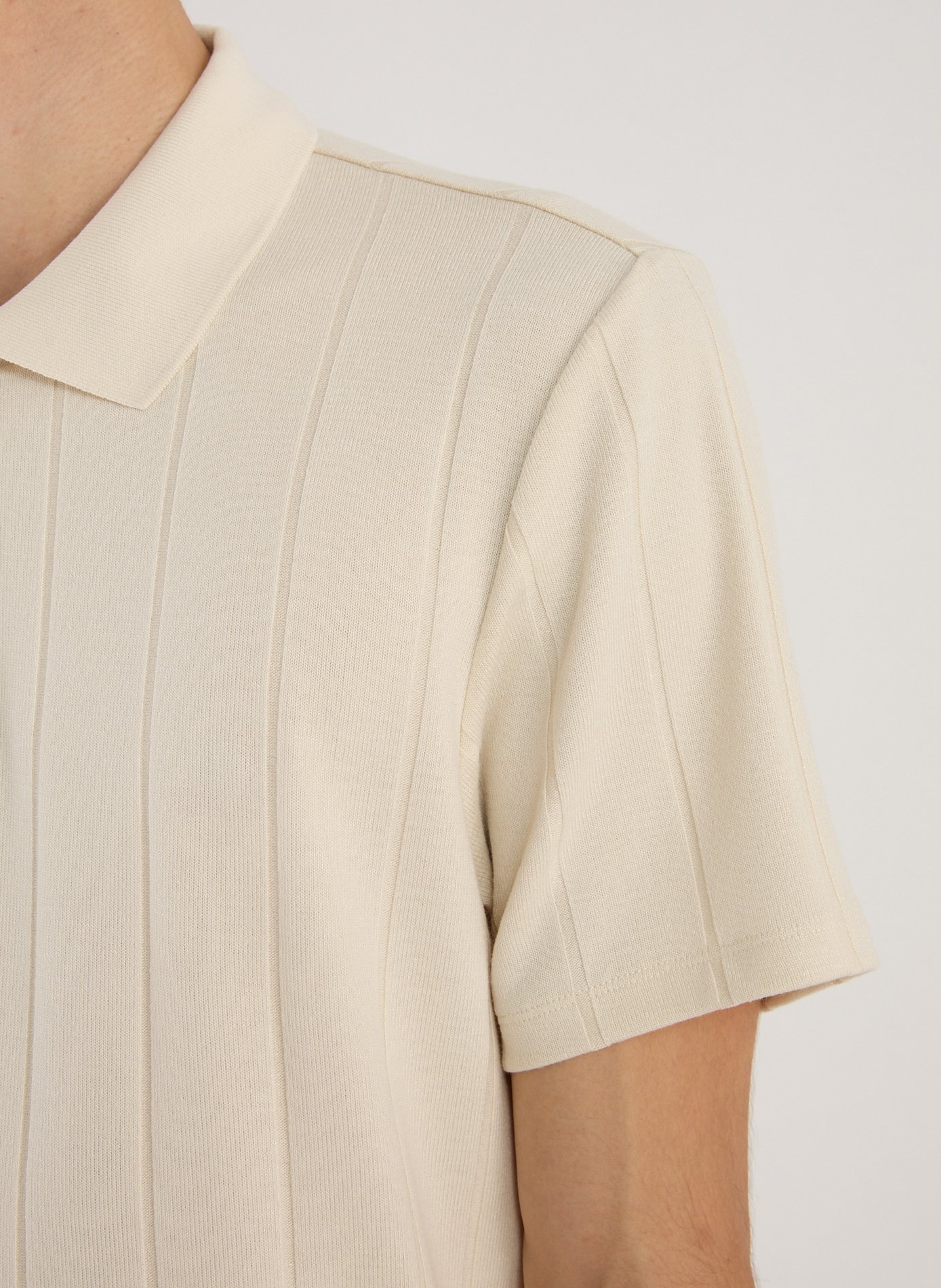 Polo en maille GUESS Beige