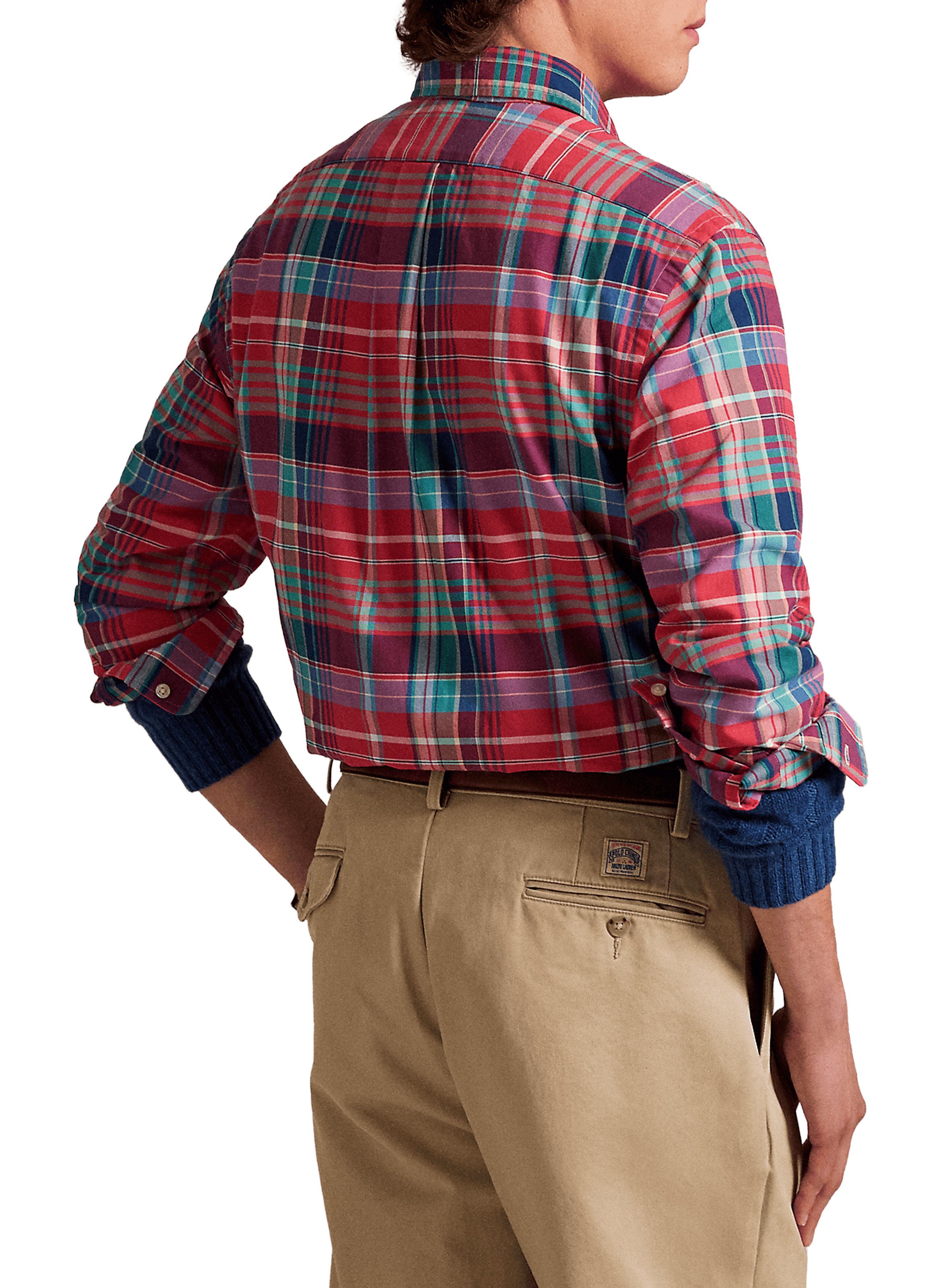 Chemise à carreaux en coton POLO RALPH LAUREN Multicolore