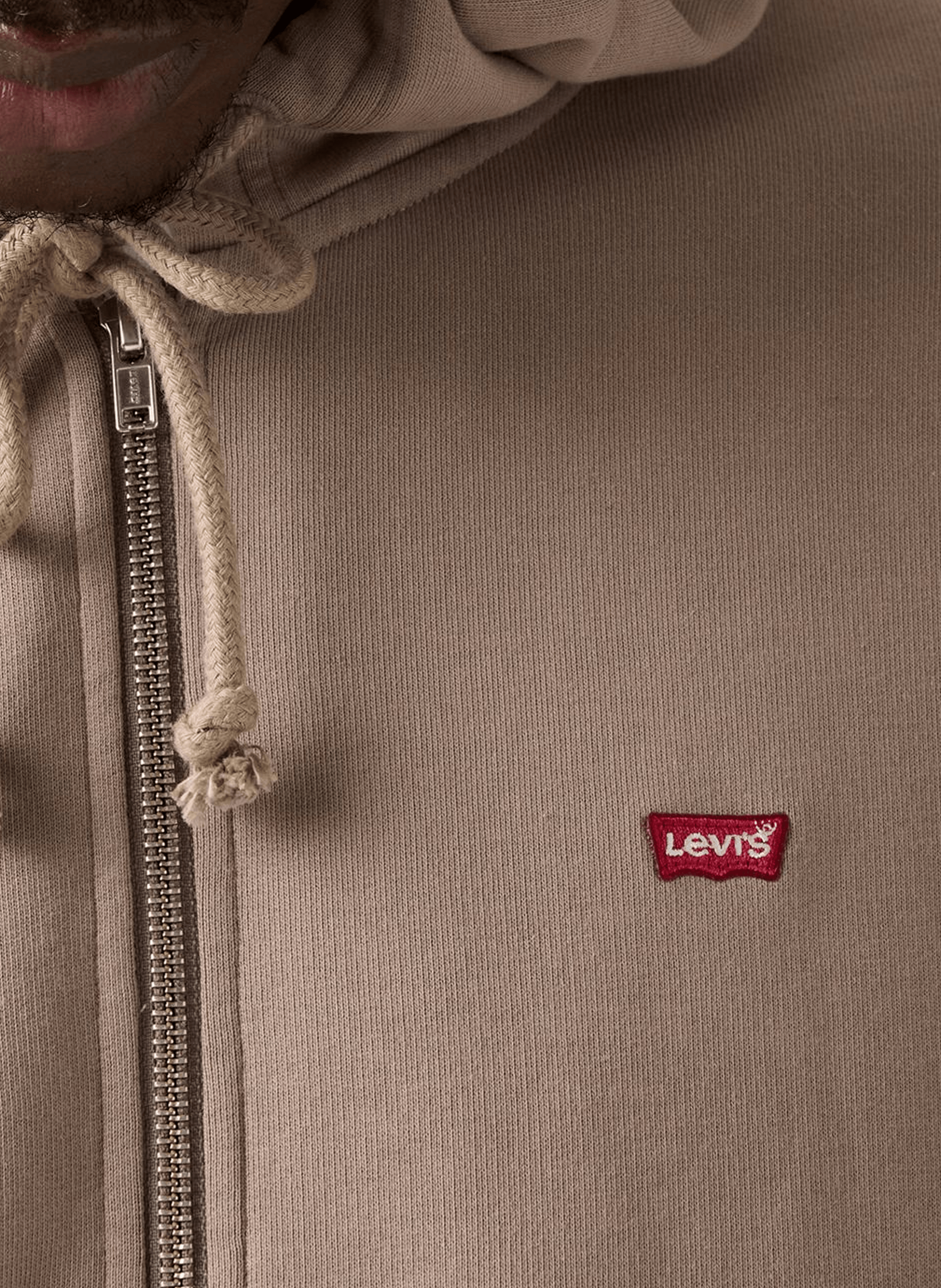 Hoodie zippé  LEVI&#039;S Beige