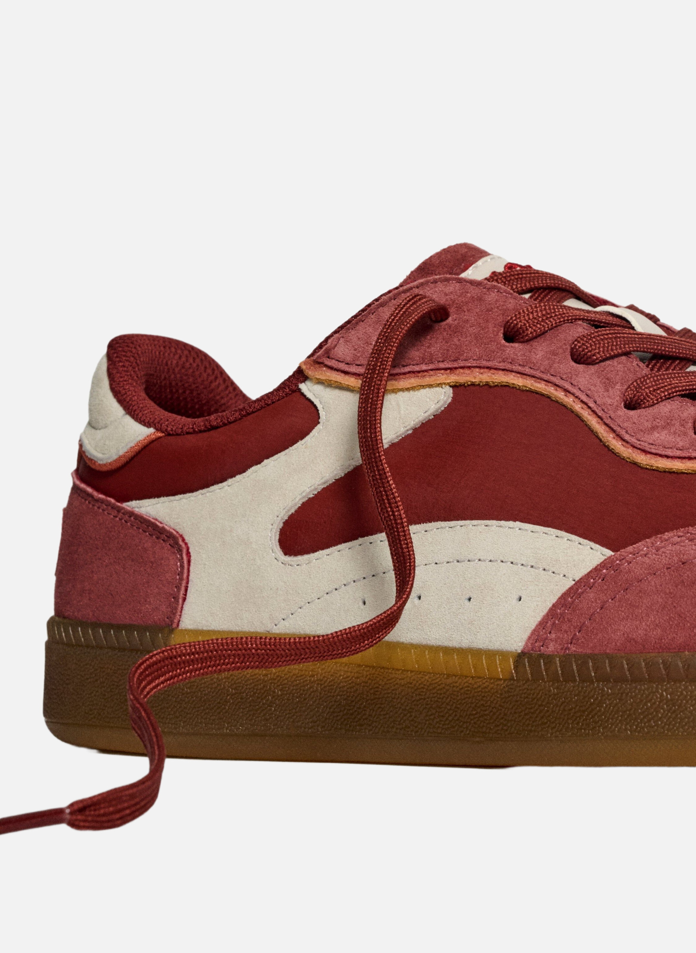 Baskets park burgundy man HOFF Rouge