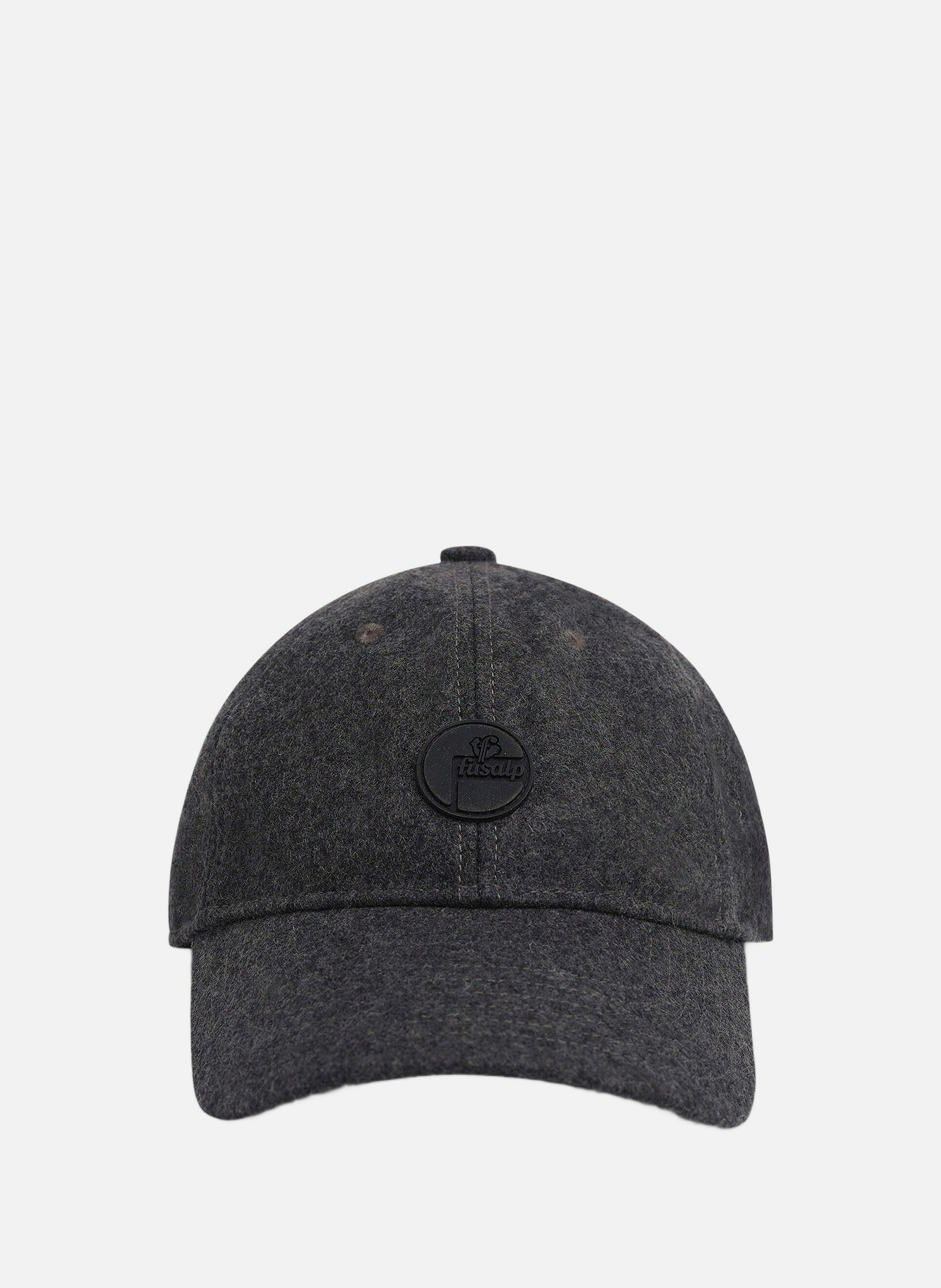 Casquette wool cap laine FUSALP Noir