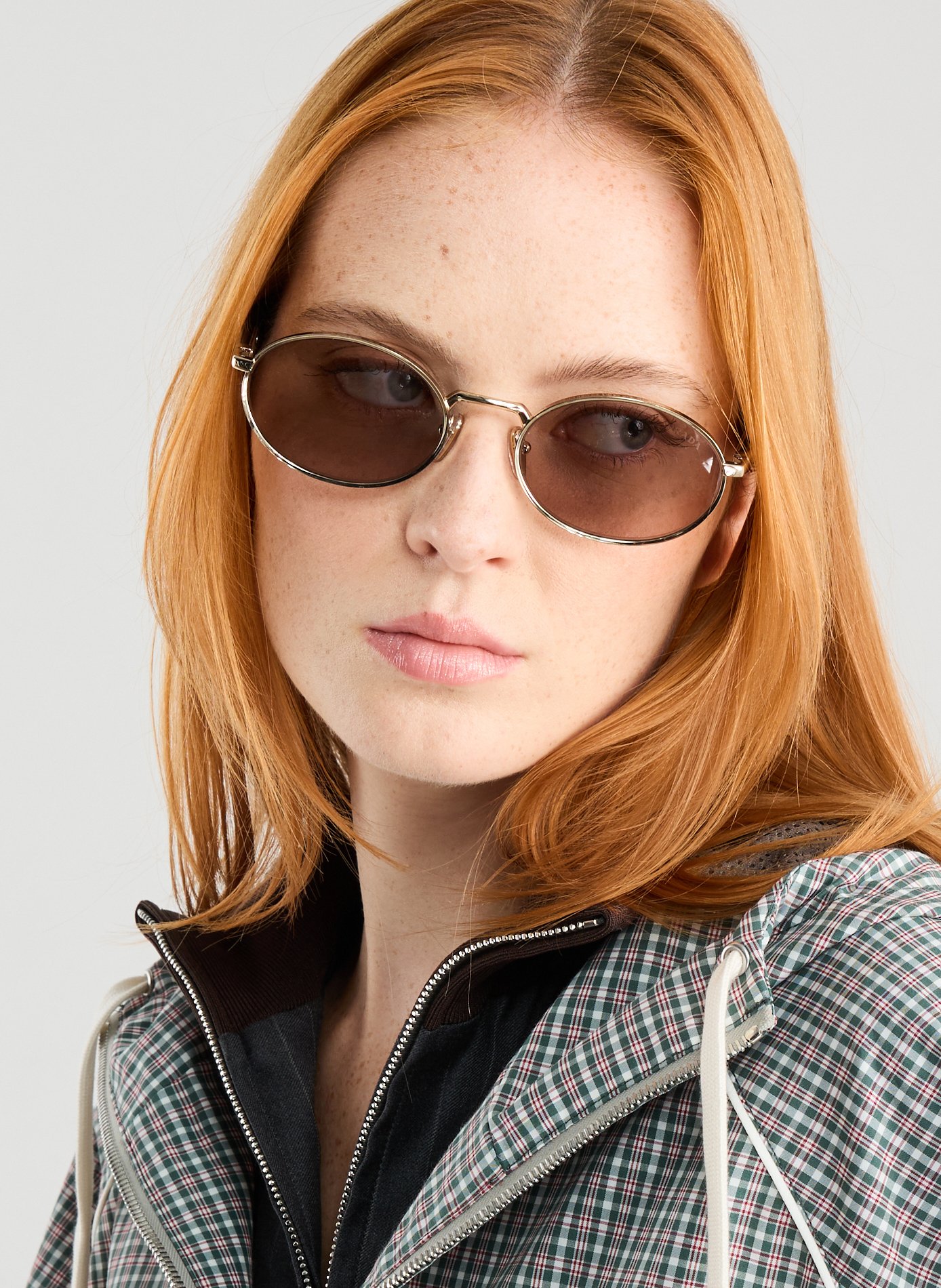 Lunettes de soleil rondes  PRADA Multicolore