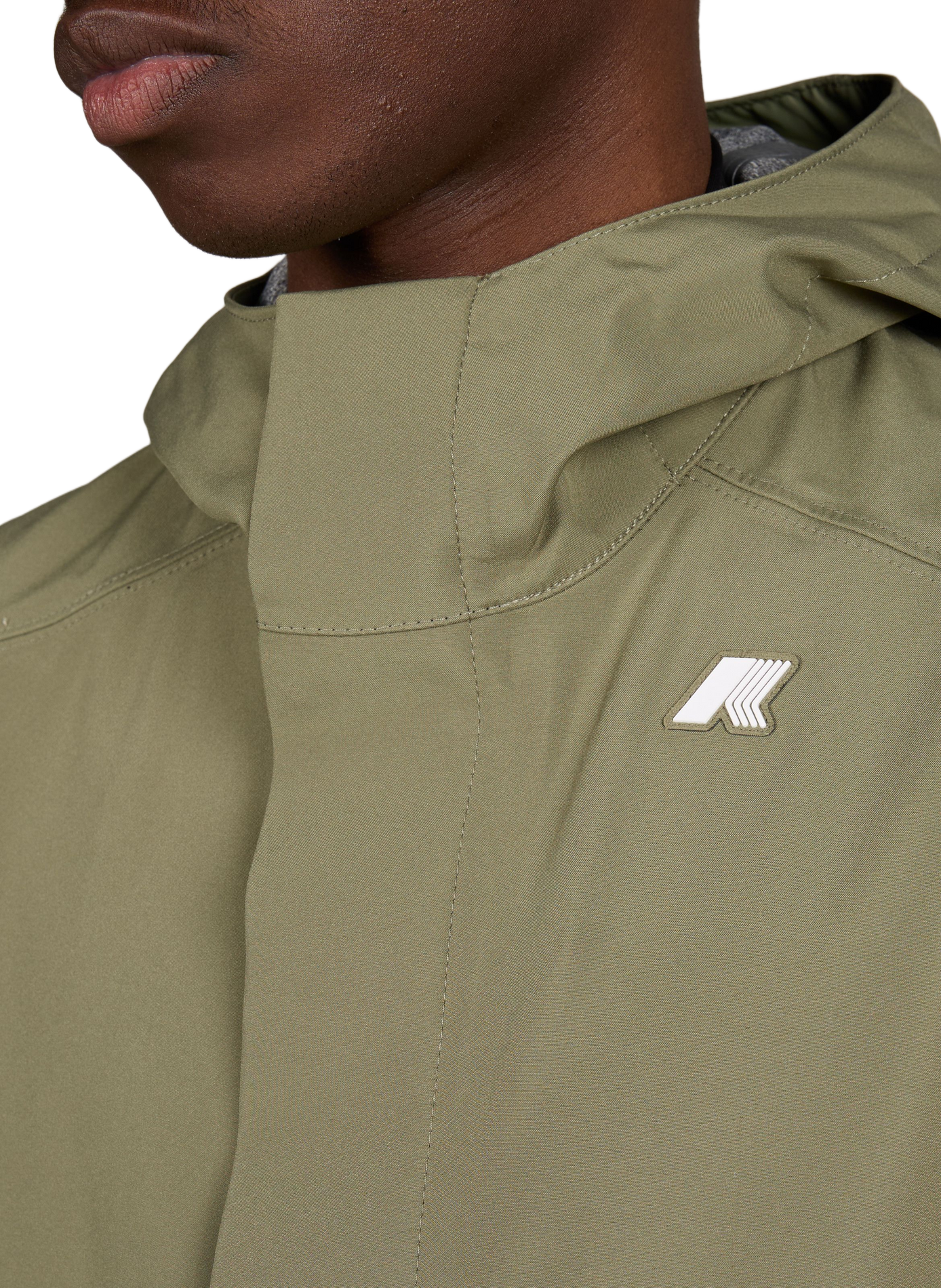 Veste à capuche K-WAY Vert