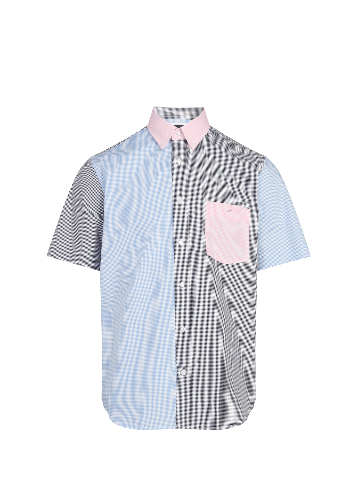 Chemise à carreaux Vichy en coton  EDEN PARK Bleu