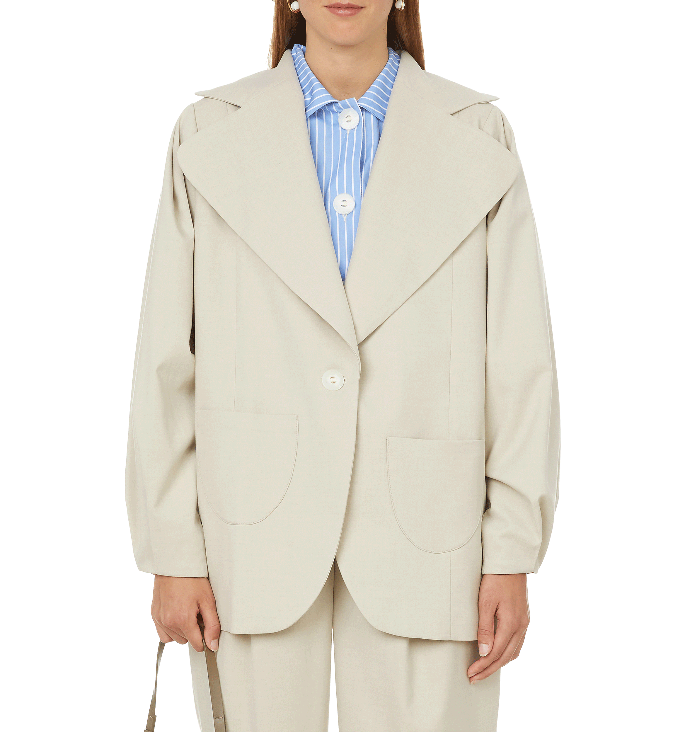 Long jacket SALUT BEAUTÉ Beige