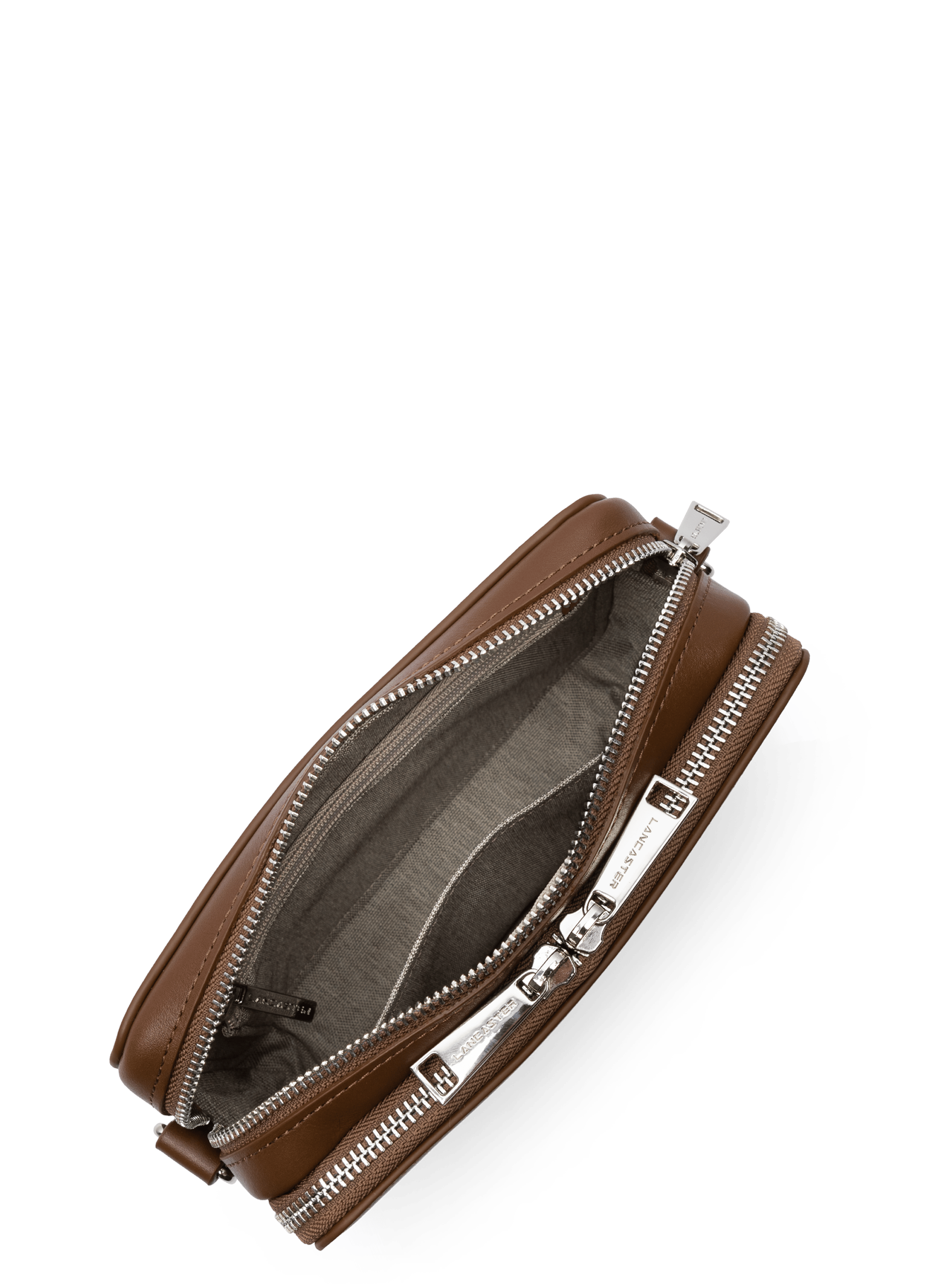 Small crossbody bag - paris homme LANCASTER Brown
