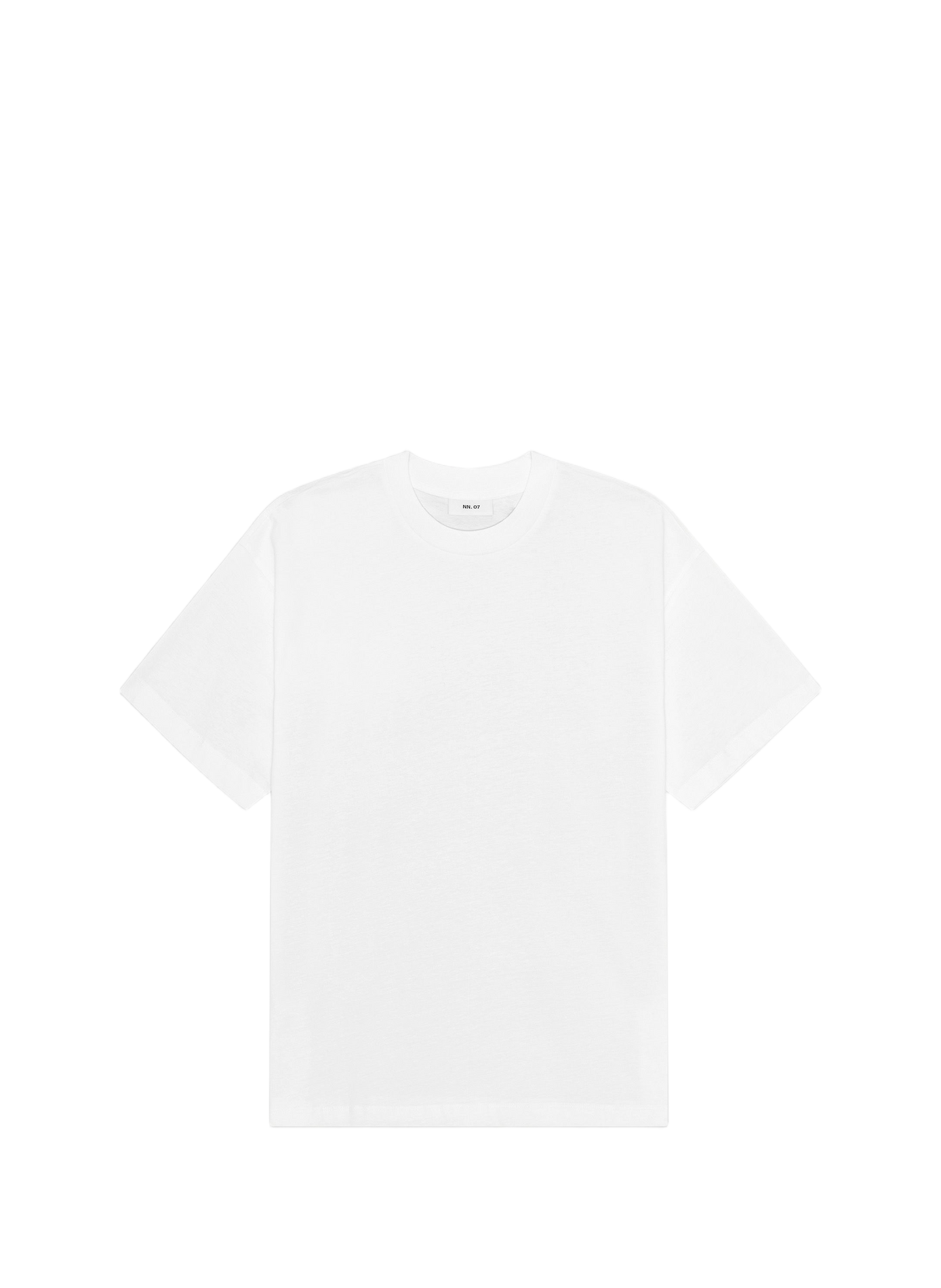 Camiseta Lionel de algodón NN.07 Blanco