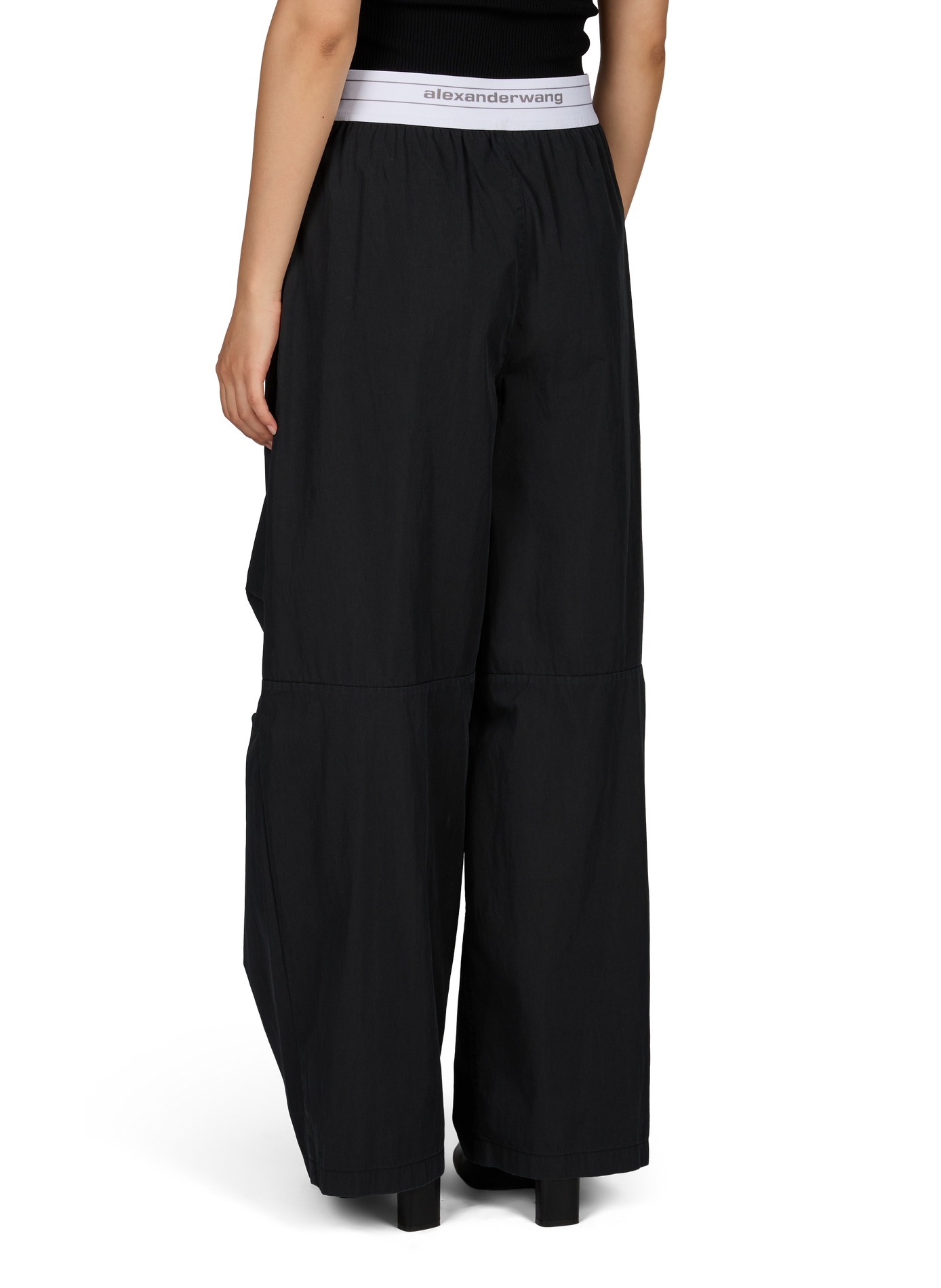 Wijde broek ALEXANDER WANG Zwart