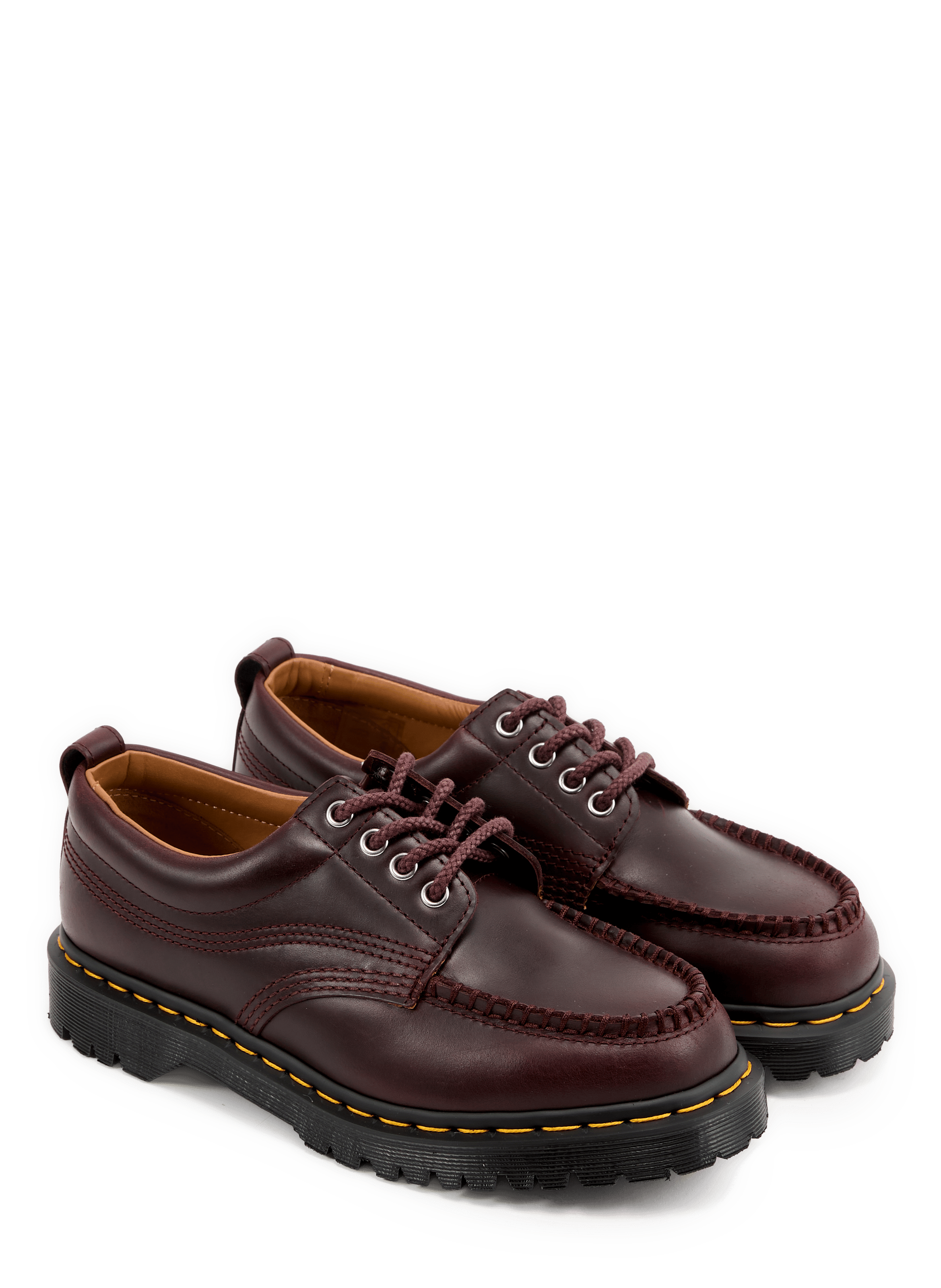 Derbies mit Schnürung aus Rindsleder DR. MARTENS Braun