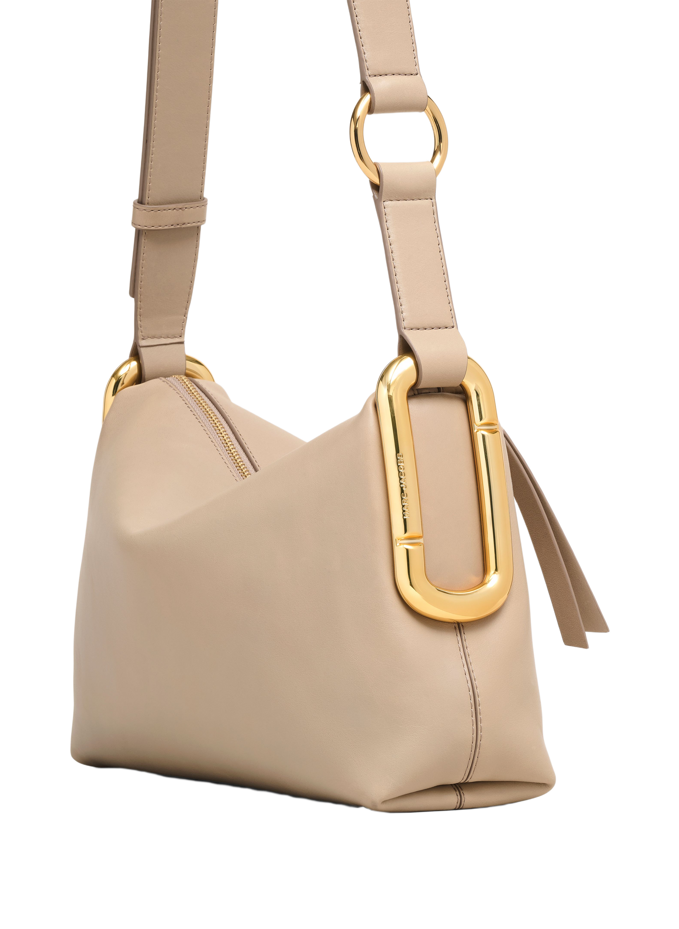 The Scene Medium leather shoulder bag MARC JACOBS Grey