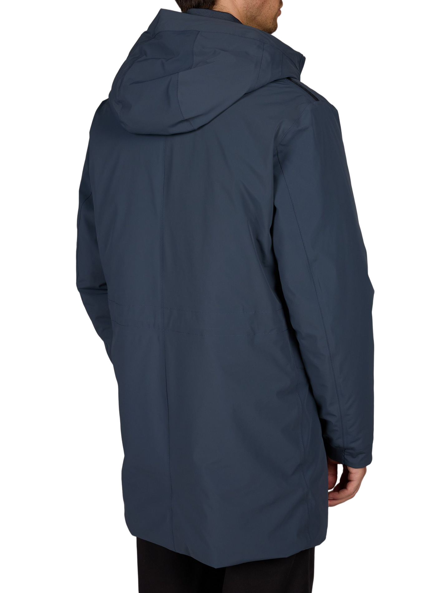 Parka Gerade Stehkragen PARAJUMPERS Blau