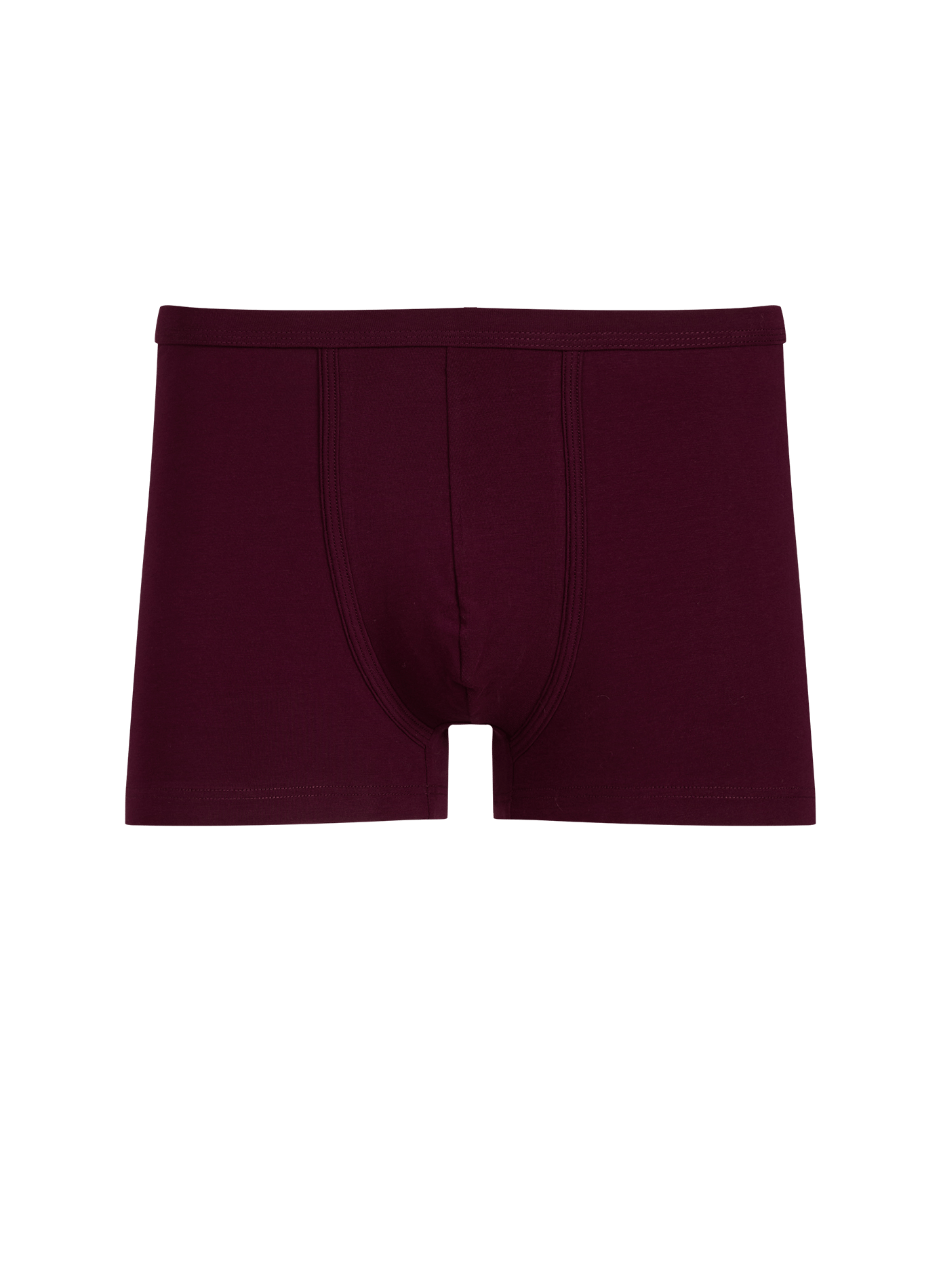 Plain straight-cut boxer shorts AU PRINTEMPS PARIS Red