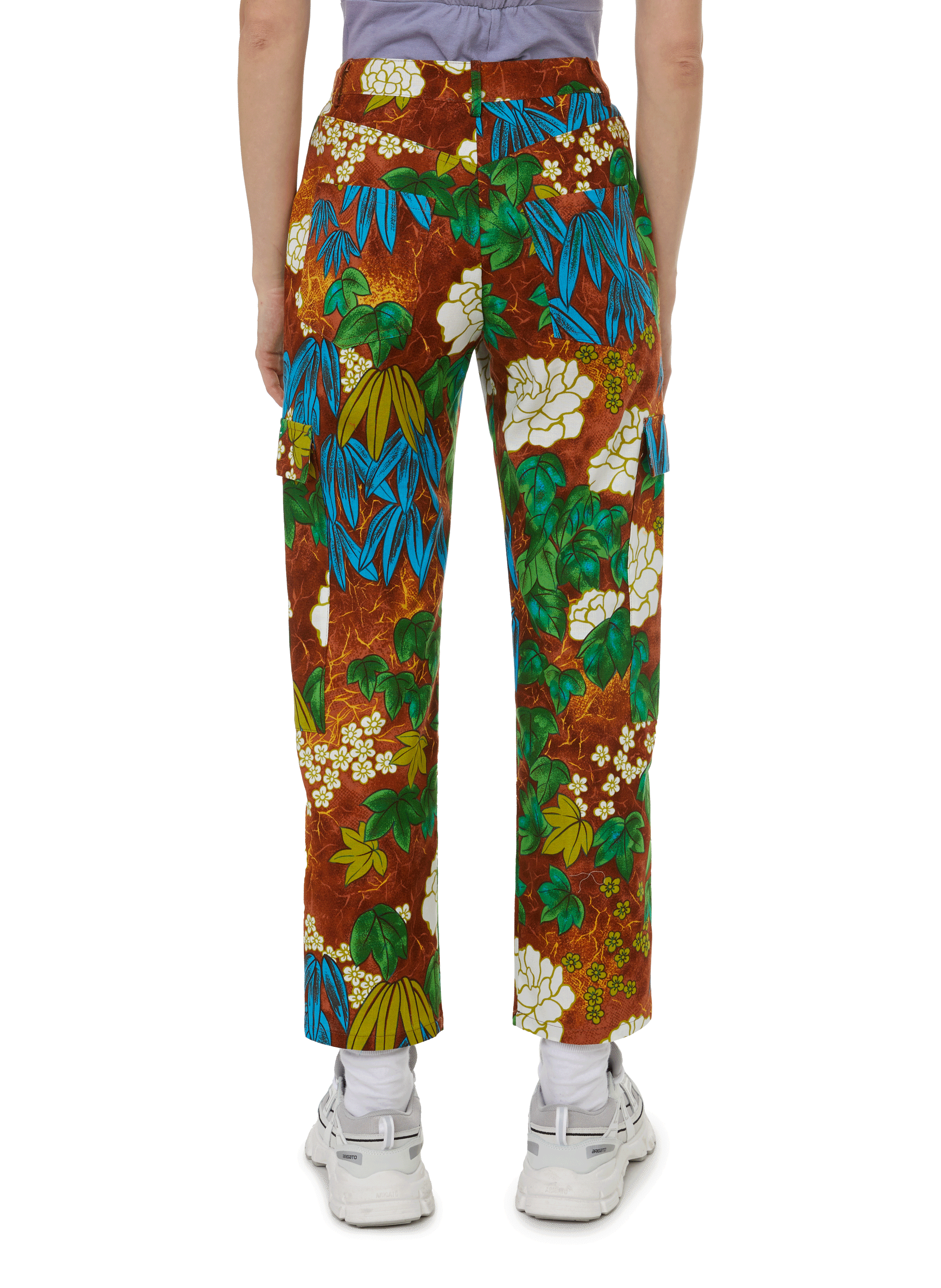 Pantalon cargo à motifs COLLINA STRADA Multicolore