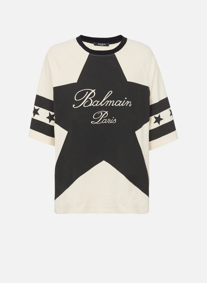 T-shirt balmain signature étoiles BALMAIN