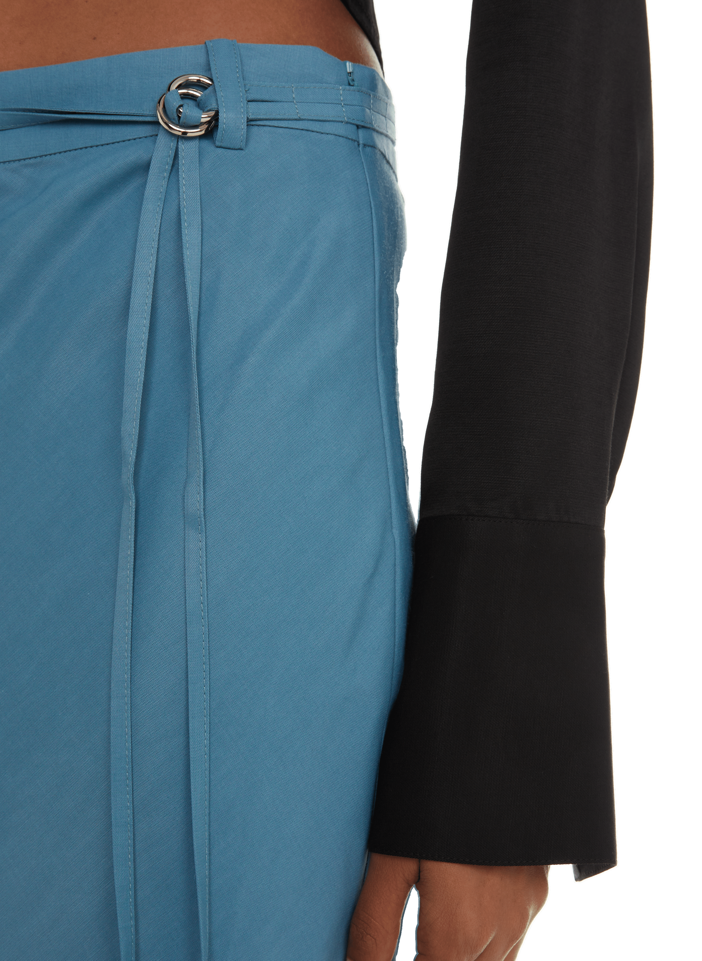 Jupe longue  EUDON CHOI Bleu