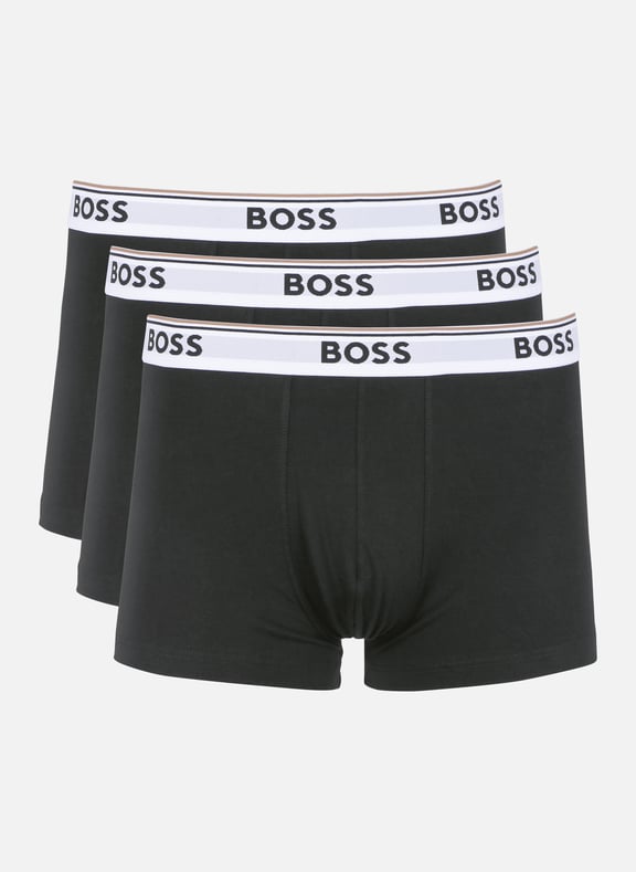 Lot de 3 boxers en coton mélangé Multicolore by BOSS BOSS Lot de 3 boxers en coton mélangé Multicolore