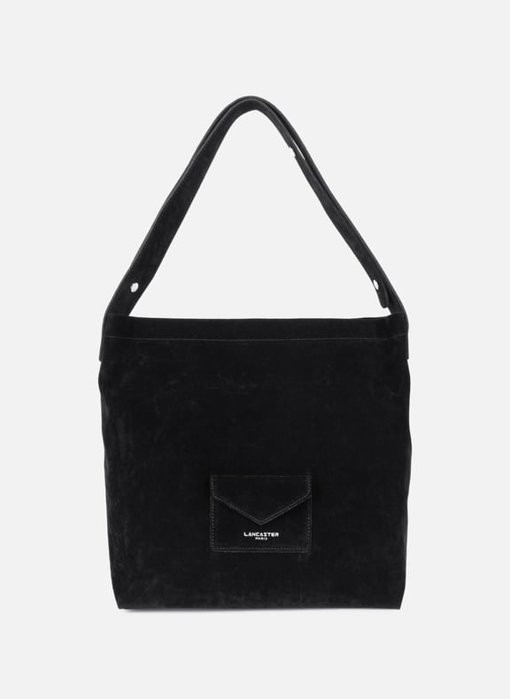 Sac seau - suédine kba Noir by LANCASTER LANCASTER Sac seau - suédine kba Noir