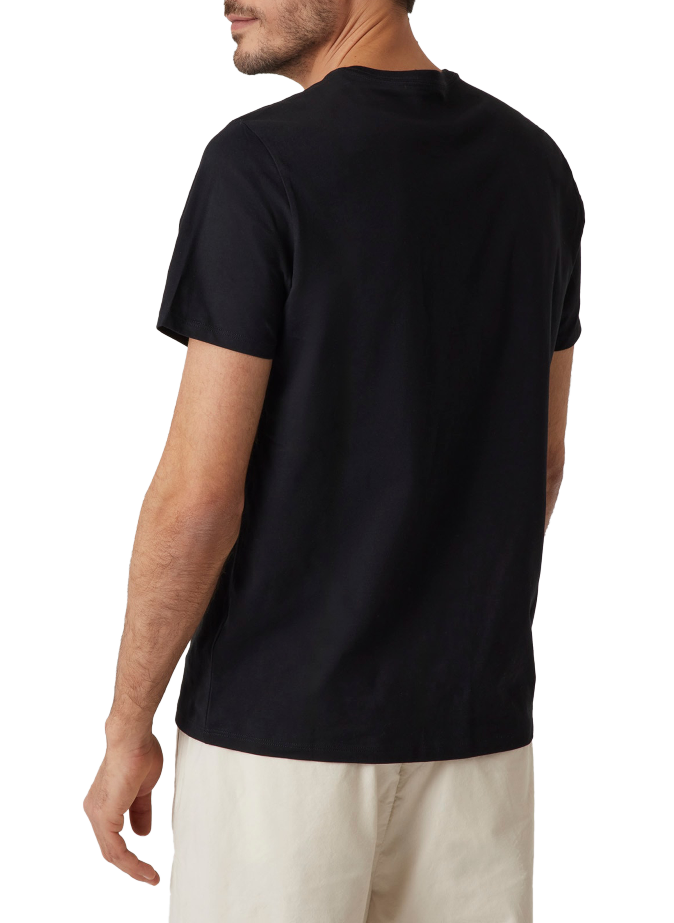 Classic Cotton T-Shirt GUESS Black