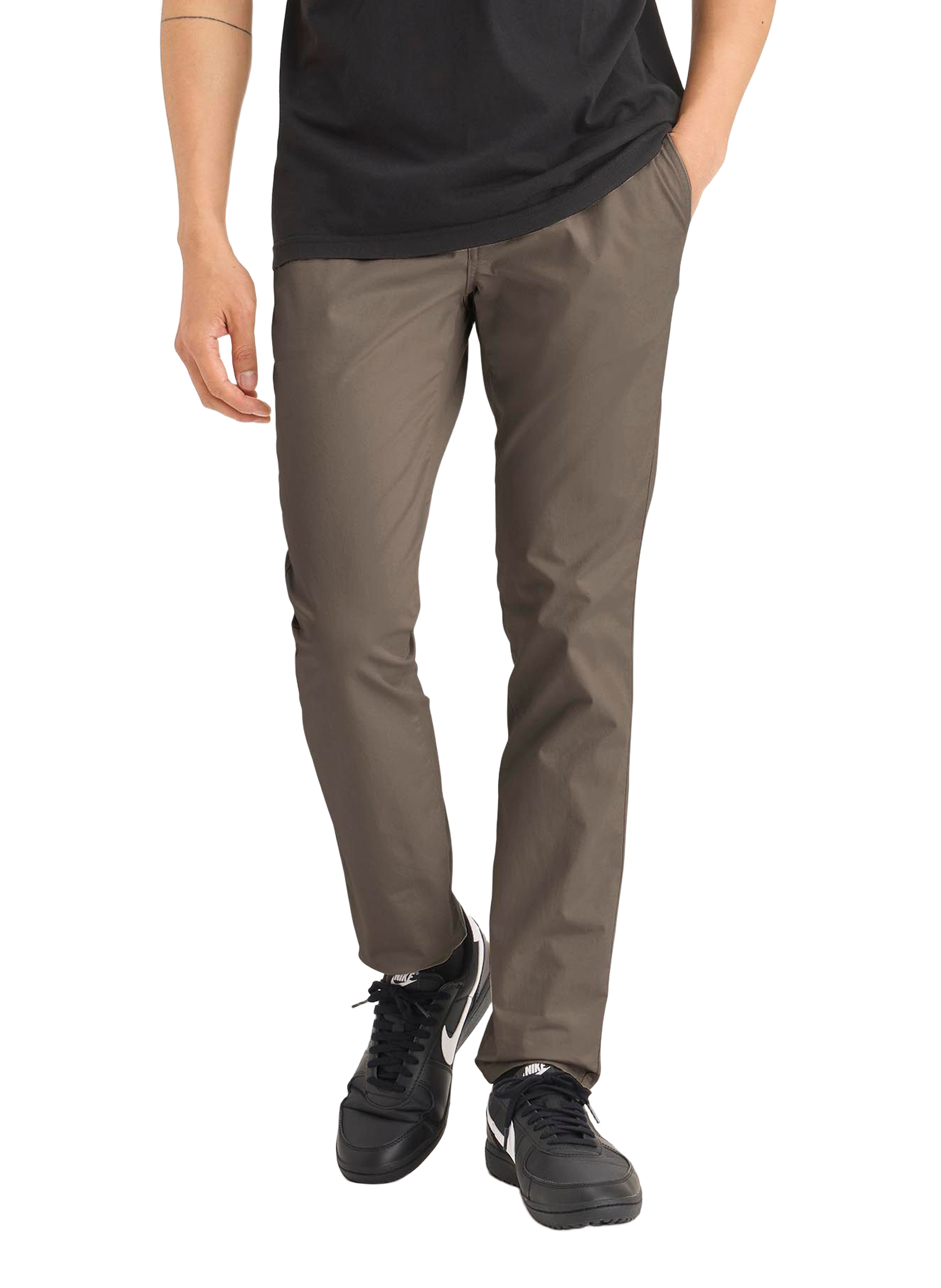DOCKERS Pantalon Chino skinny en coton Marron