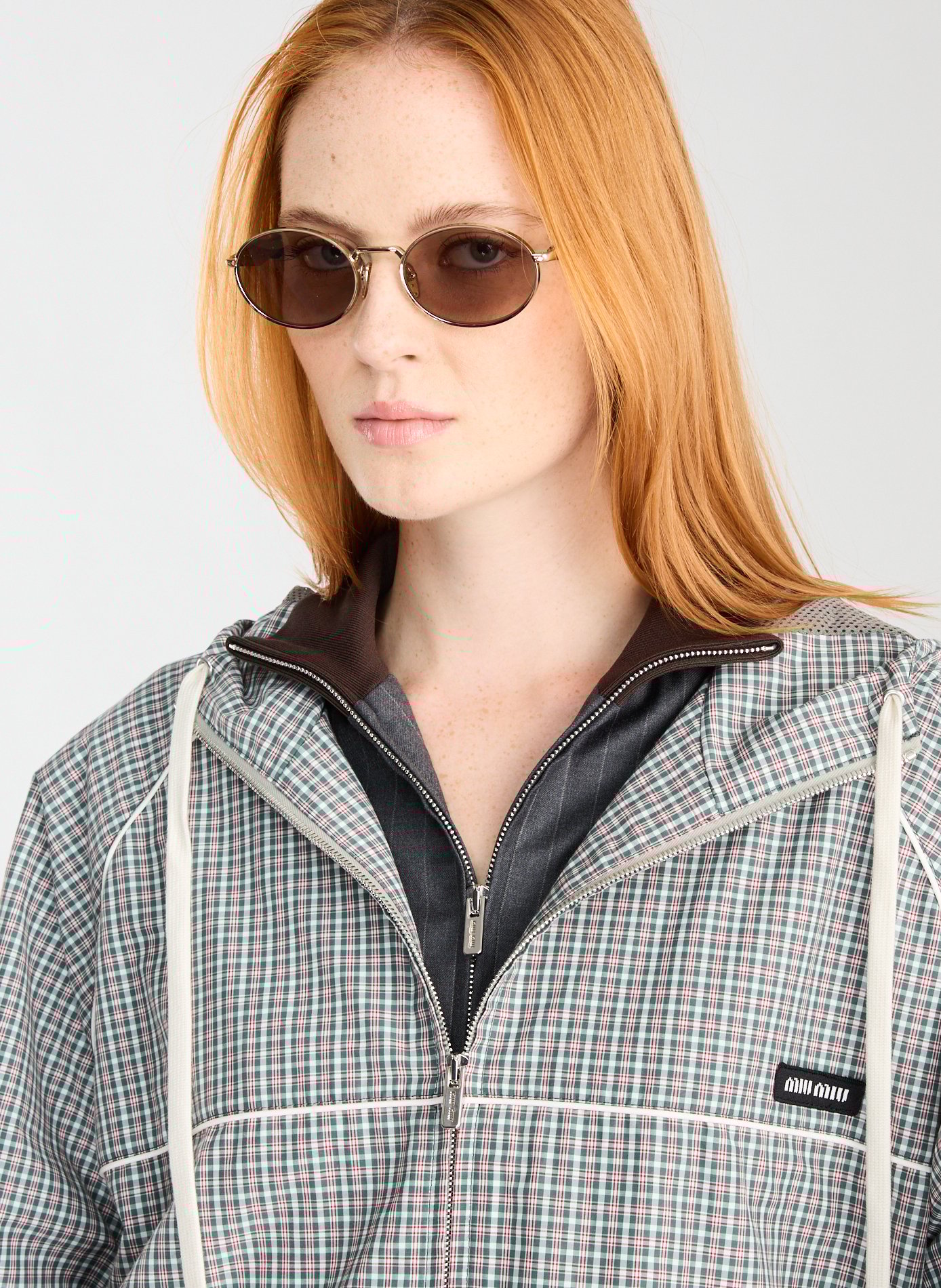 Lunettes de soleil rondes  PRADA Multicolore