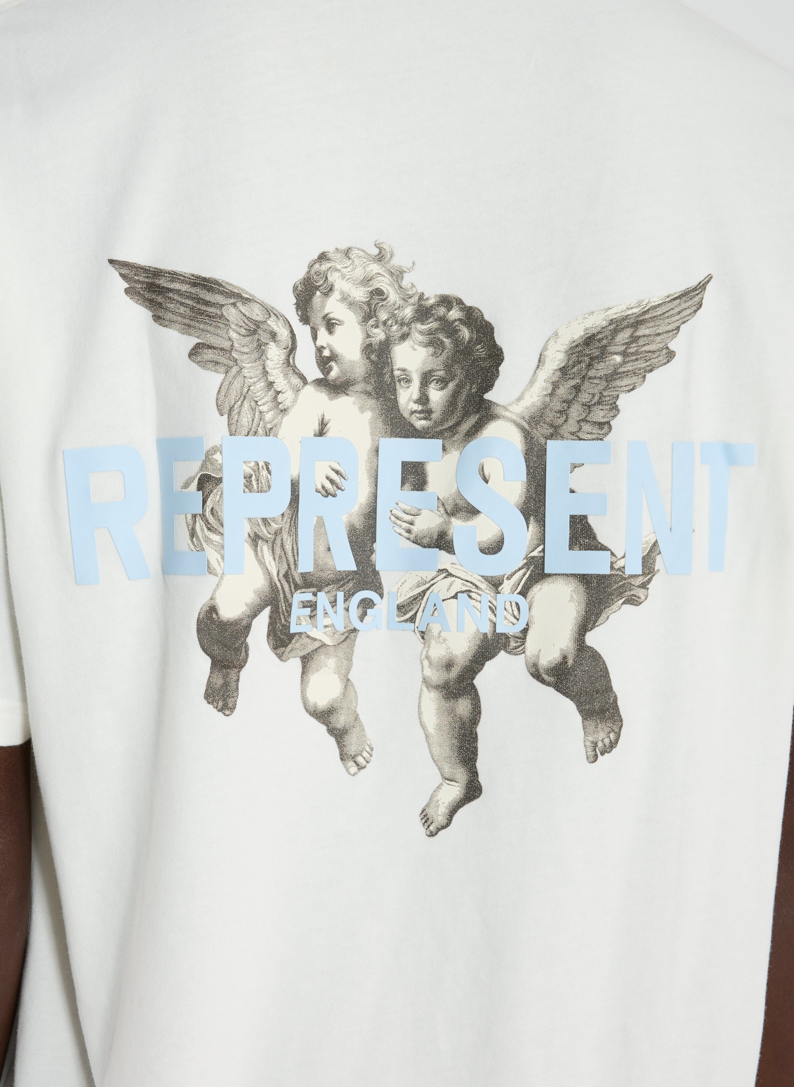 Printed cotton T-shirt REPRESENT White