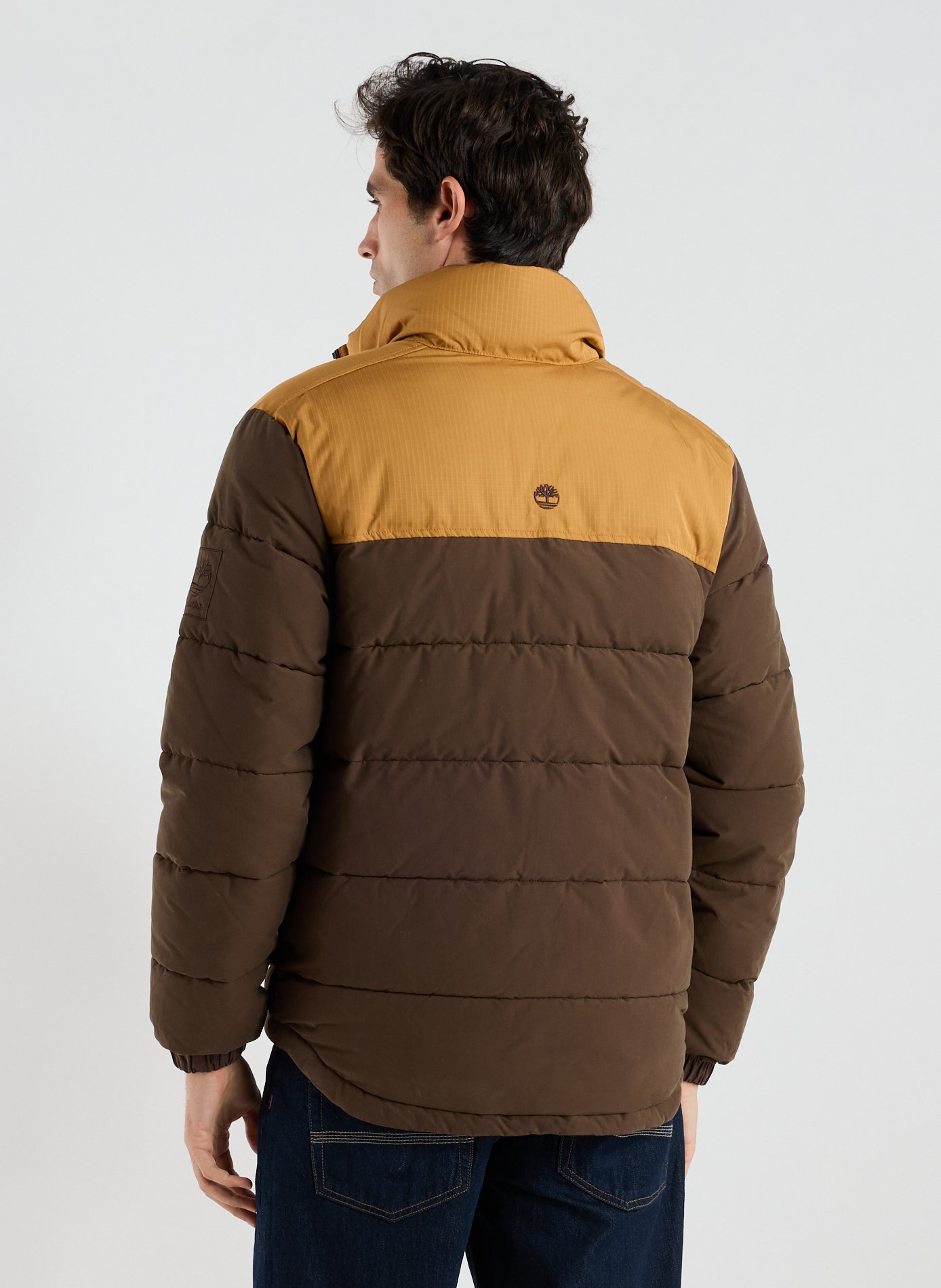 Two-tone quilted puffer jacket TIMBERLAND Multicolour
