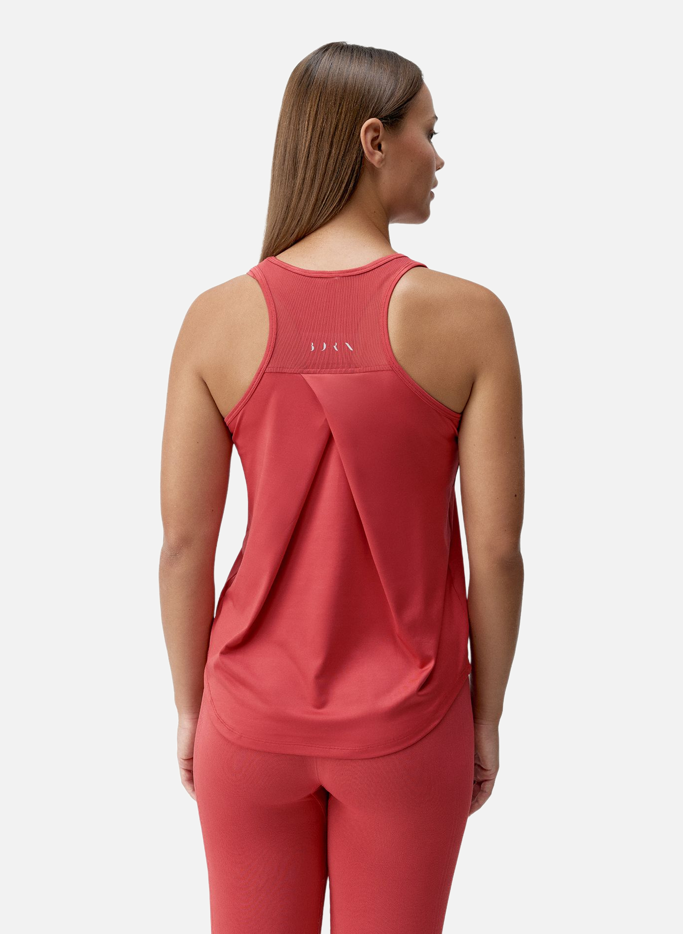 T-shirt de sport performance sans manches aiku BORN LIVING YOGA Orange