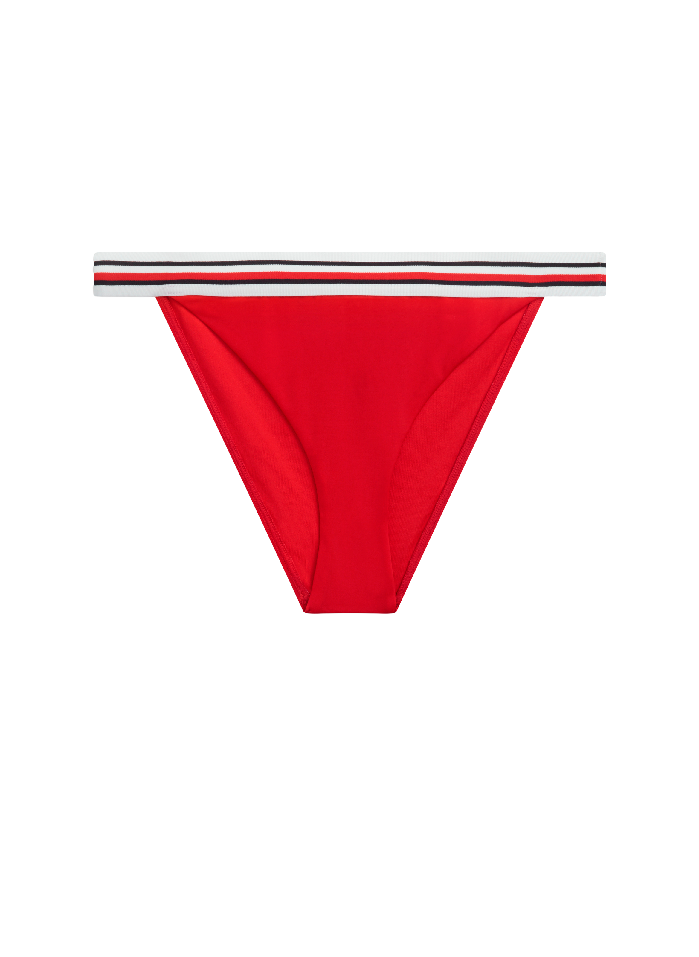 Striped bikini bottom TOMMY HILFIGER Red
