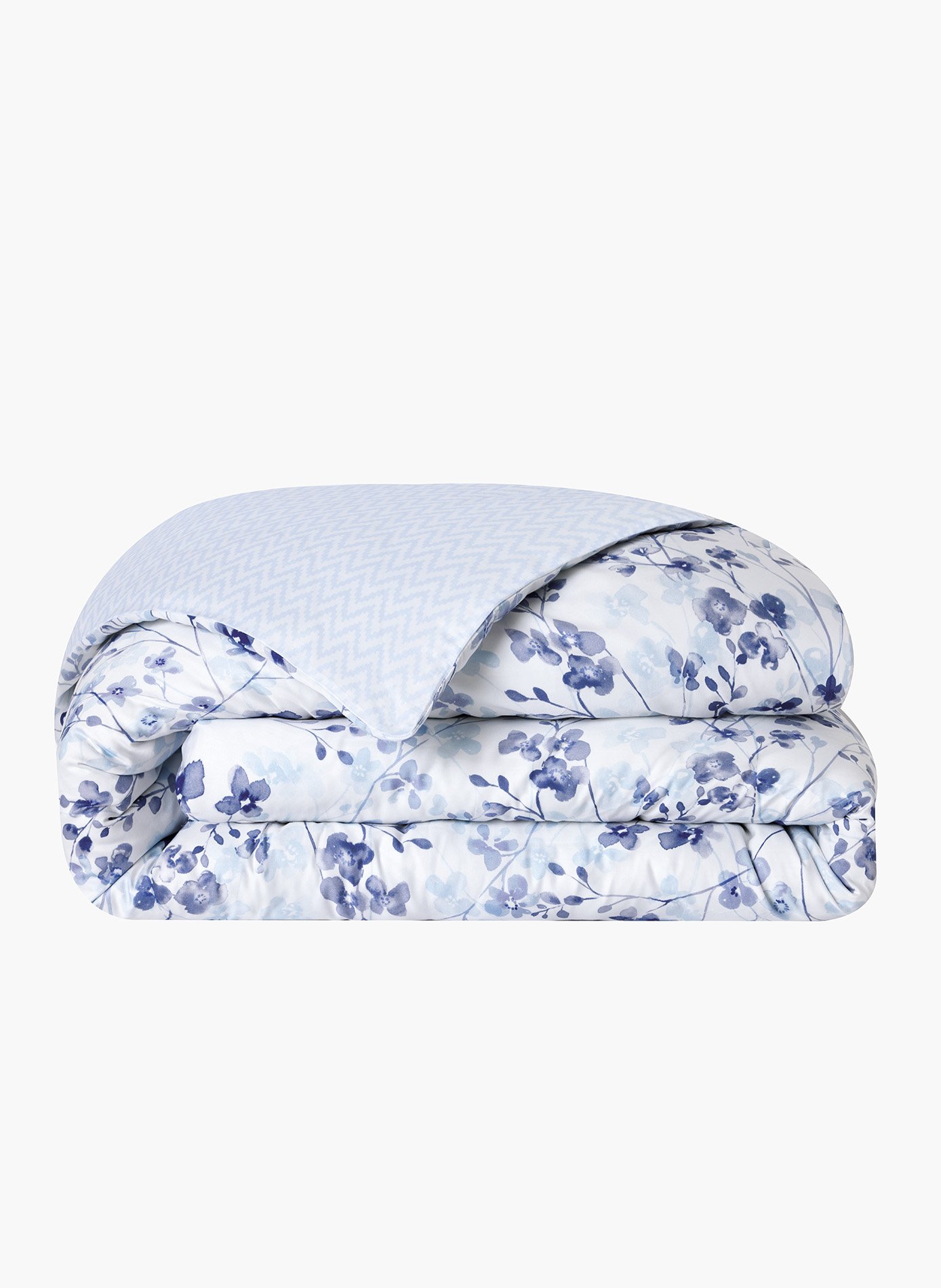 Housse de couette calme ANNE DE SOLENE Bleu