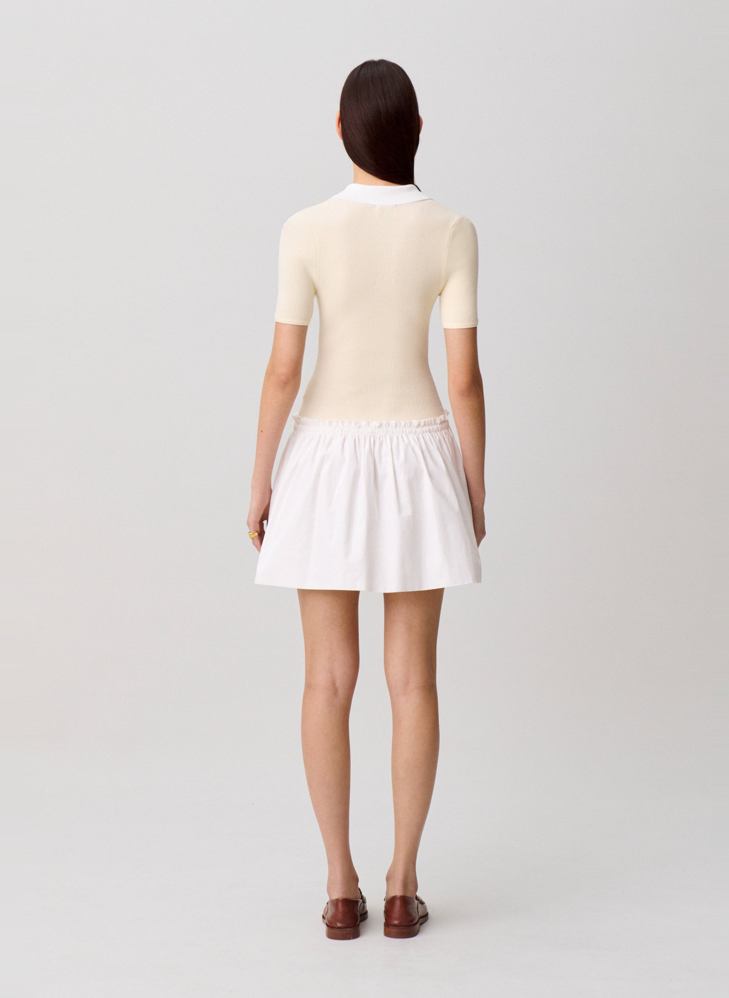 Robe courte CLAUDIE PIERLOT Beige