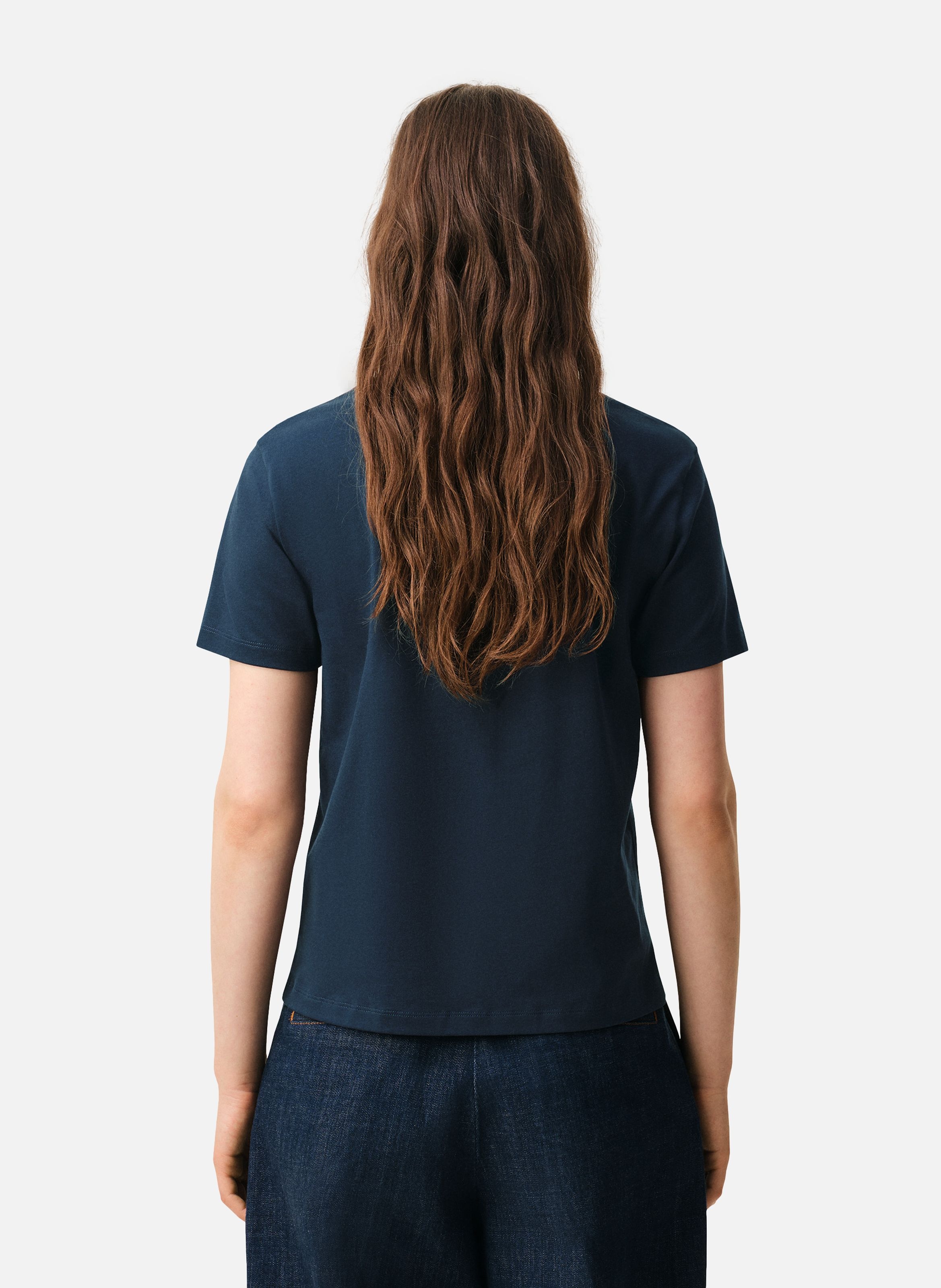 T-shirt Ami de Coeur Rouge unisexe AMI PARIS Bleu