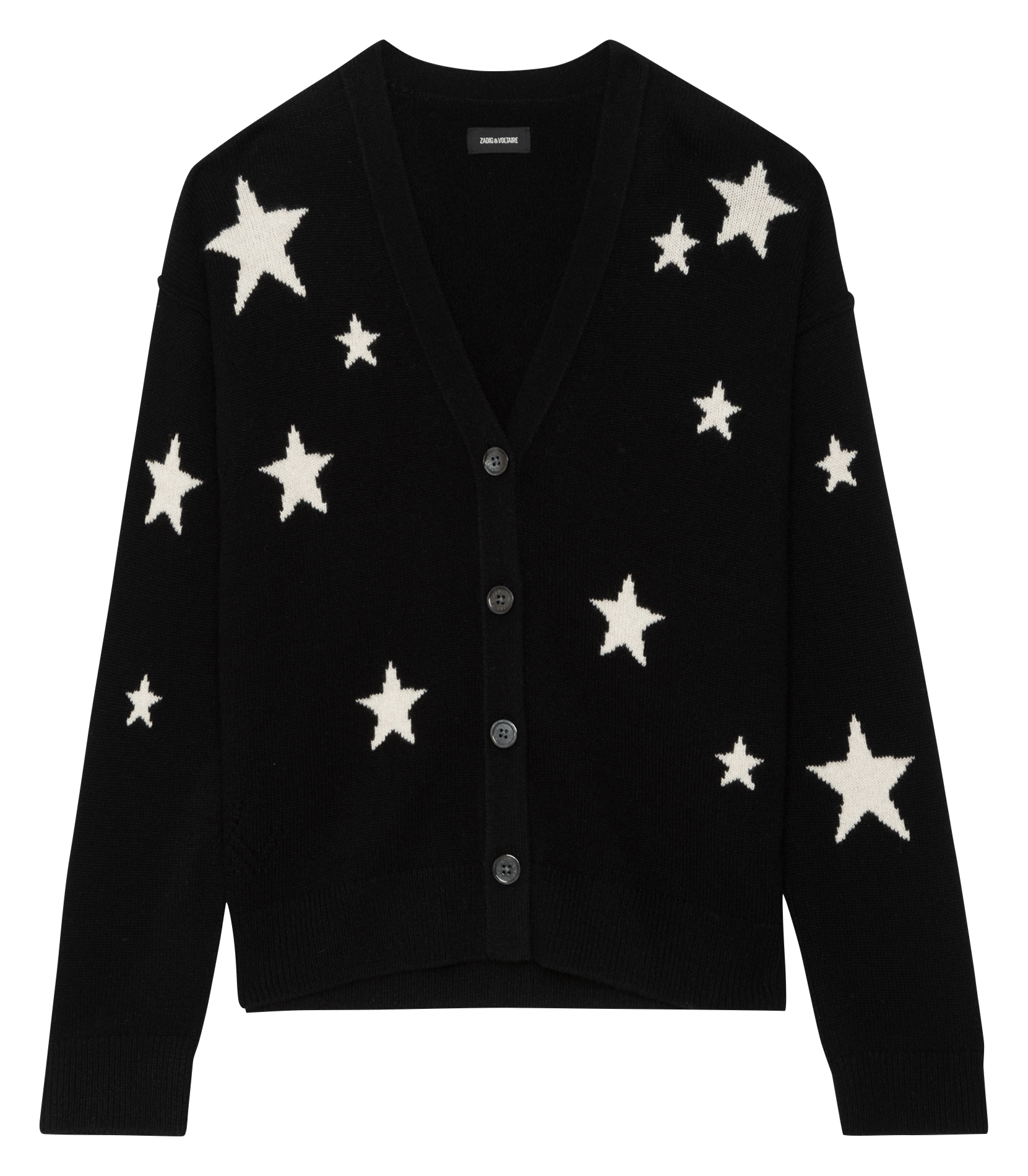 Cardigan col rond mirkaz ZADIG&VOLTAIRE Noir
