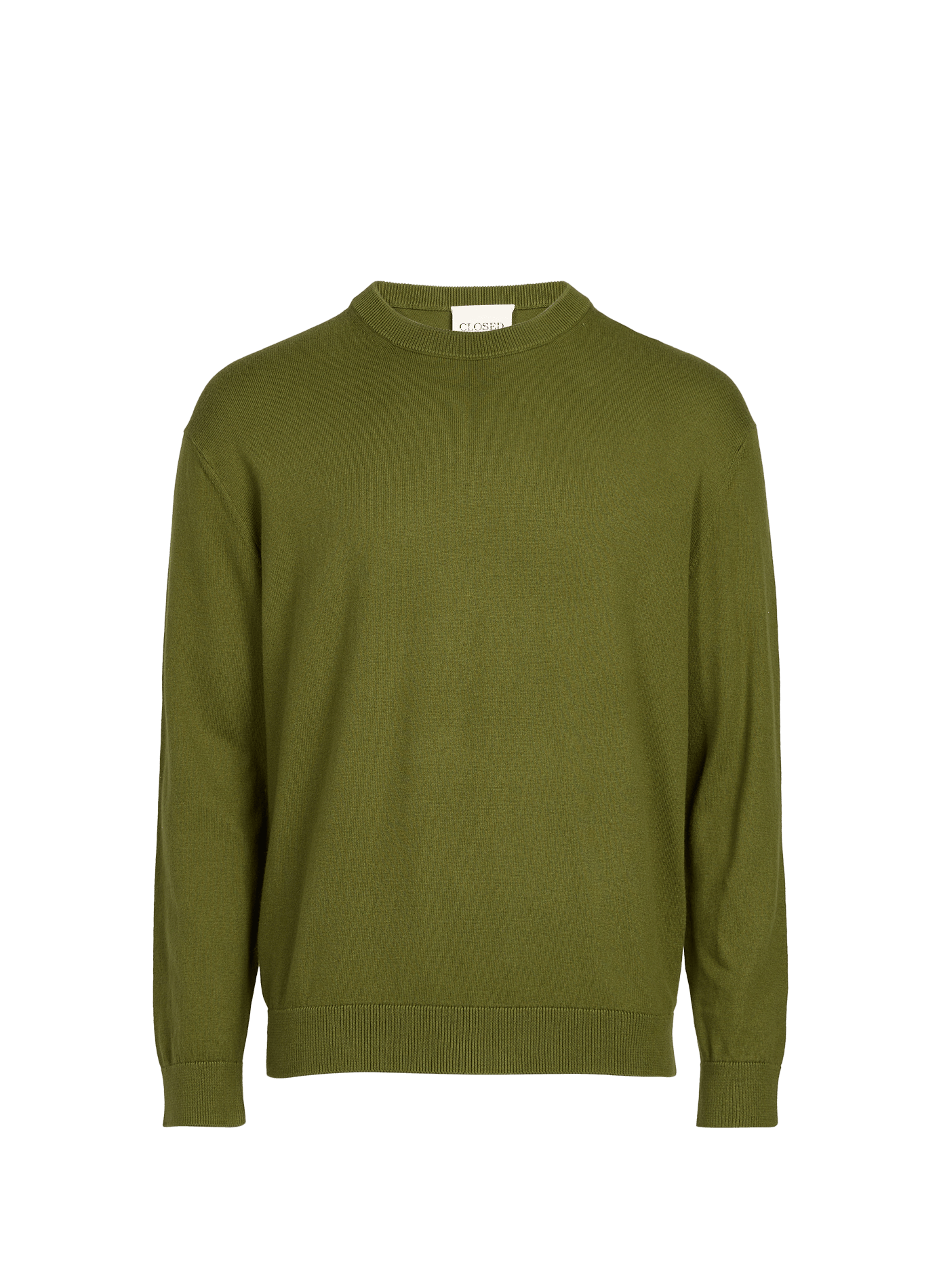 Cotton-blend jumper CLOSED Green
