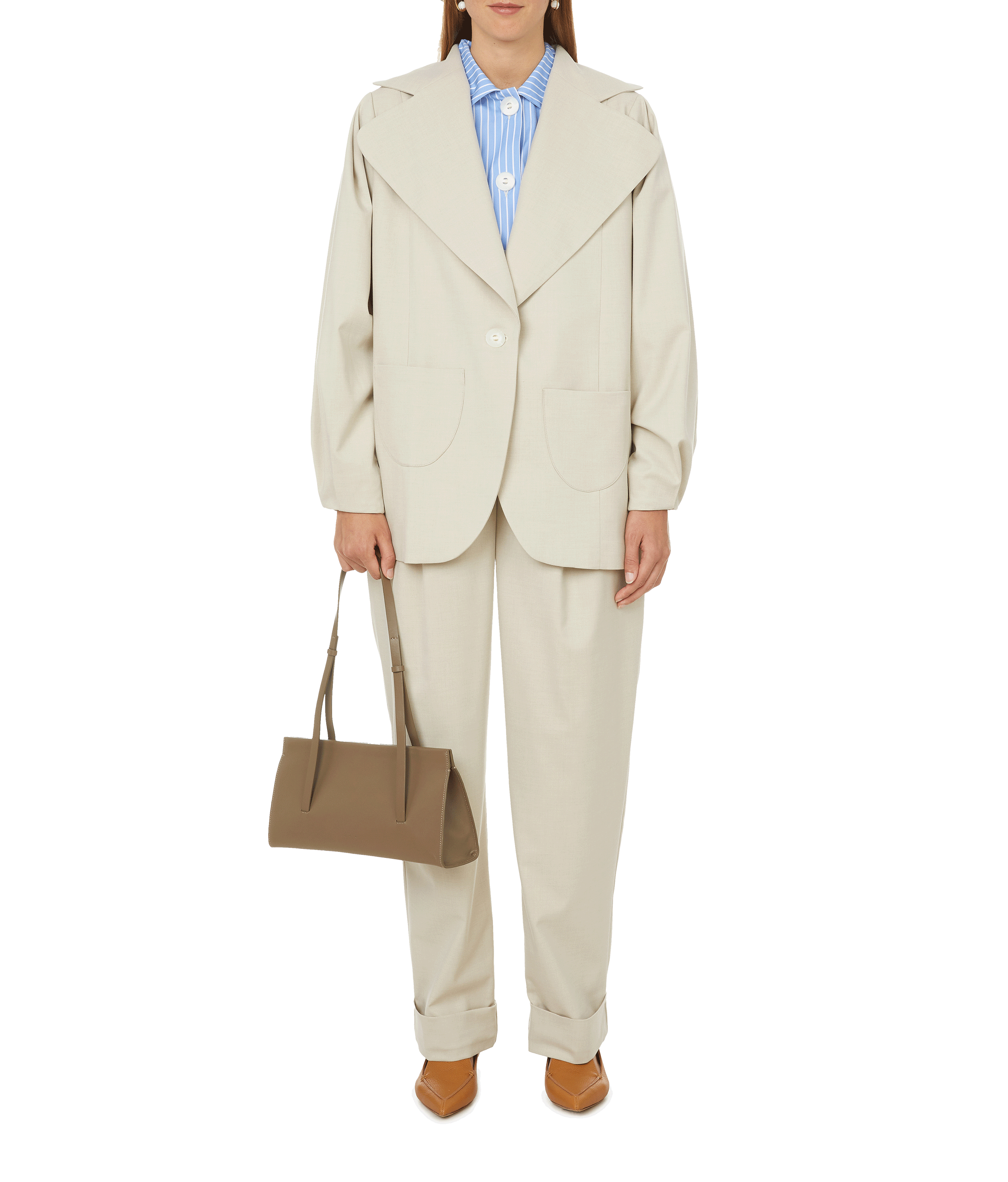 Long jacket SALUT BEAUTÉ Beige