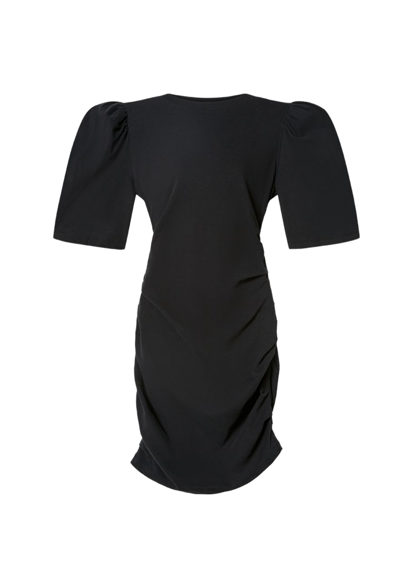 Pleated organic cotton Mylda dress ISABEL MARANT Black