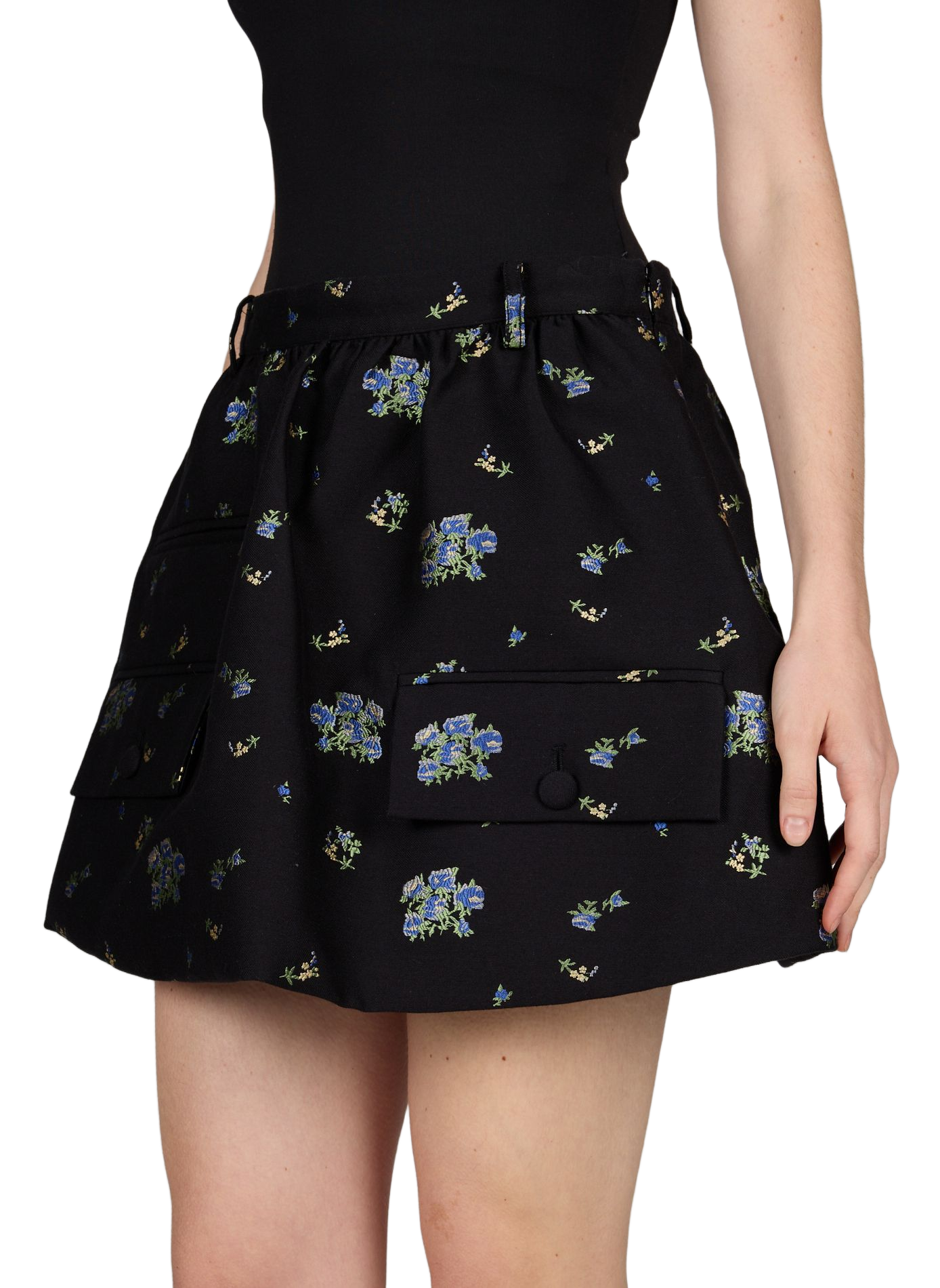 Short ample imprimé à poches BAUM UND PFERDGARTEN Noir