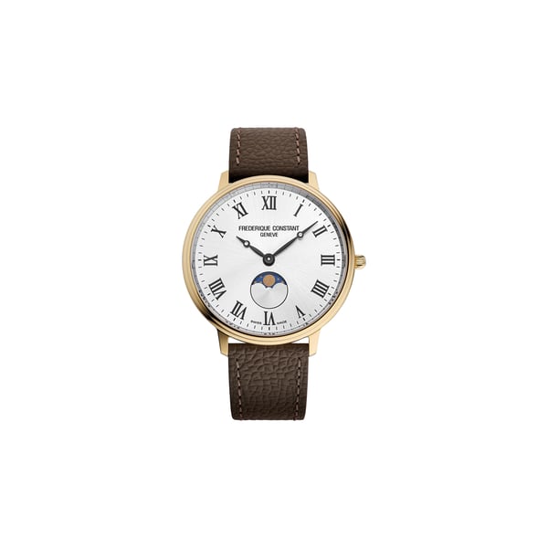 Montre quartz en cuir de veau Montre quartz en cuir de veau