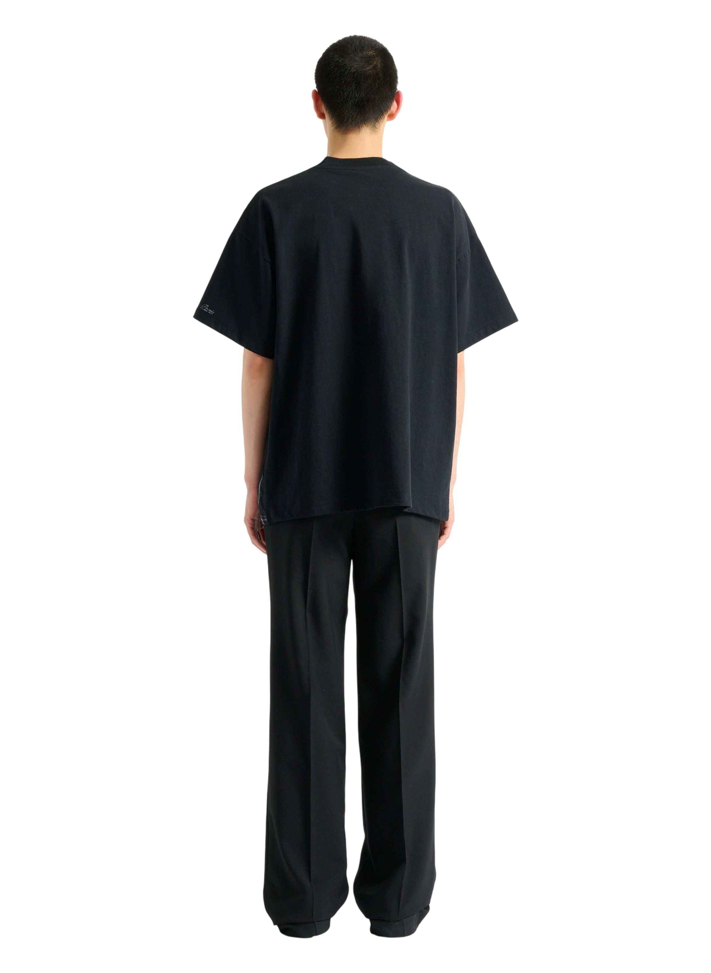 T-shirt balmain flower imprimé BALMAIN Noir