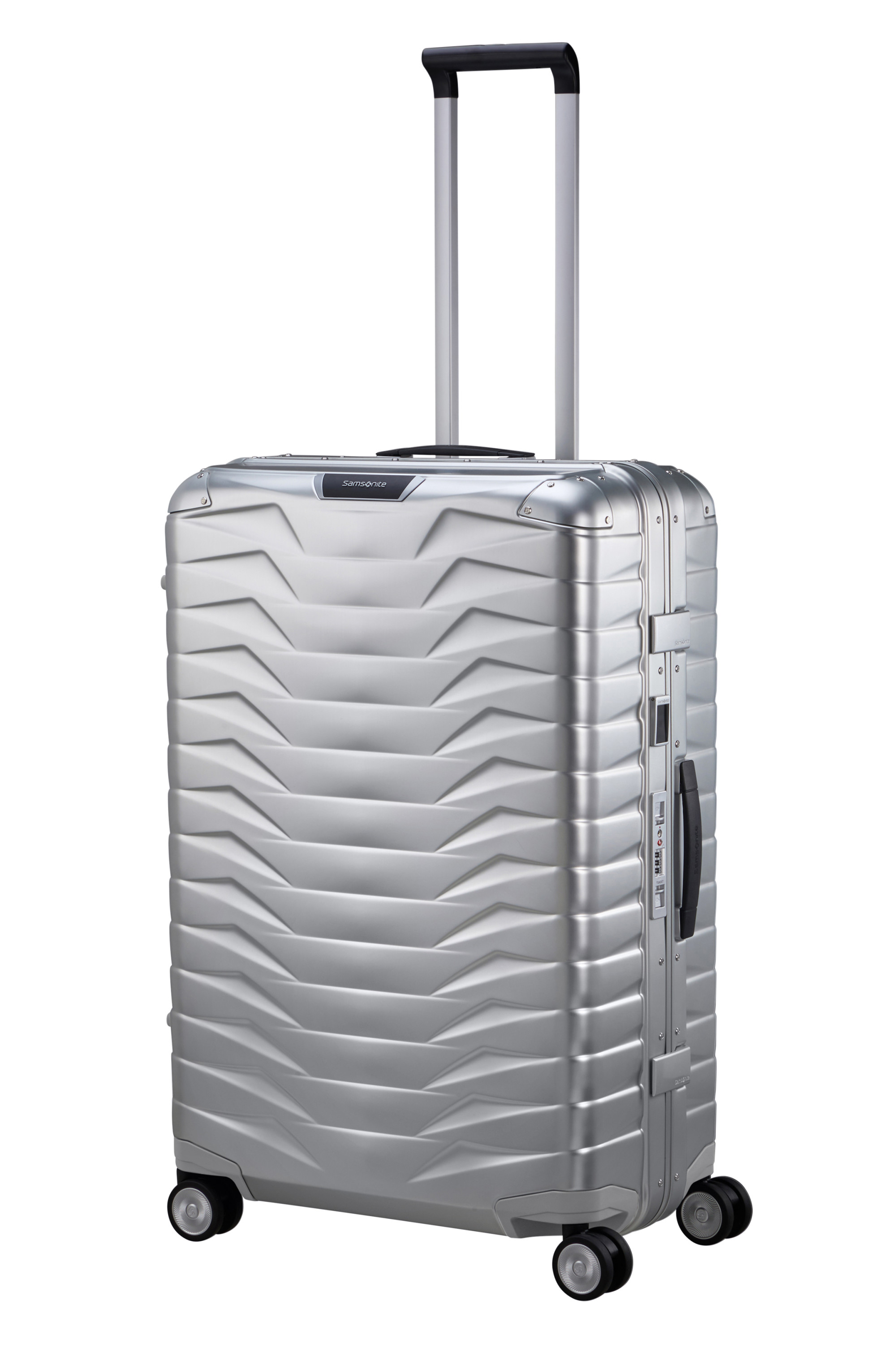 Proxis alu valise 4 roues taille l SAMSONITE Argent