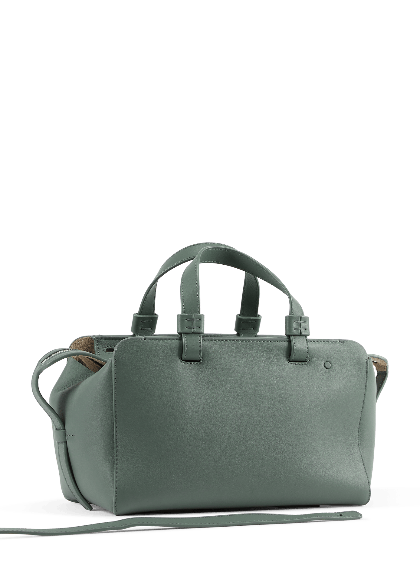 Borsa a mano in pelle BONASTRE Verde