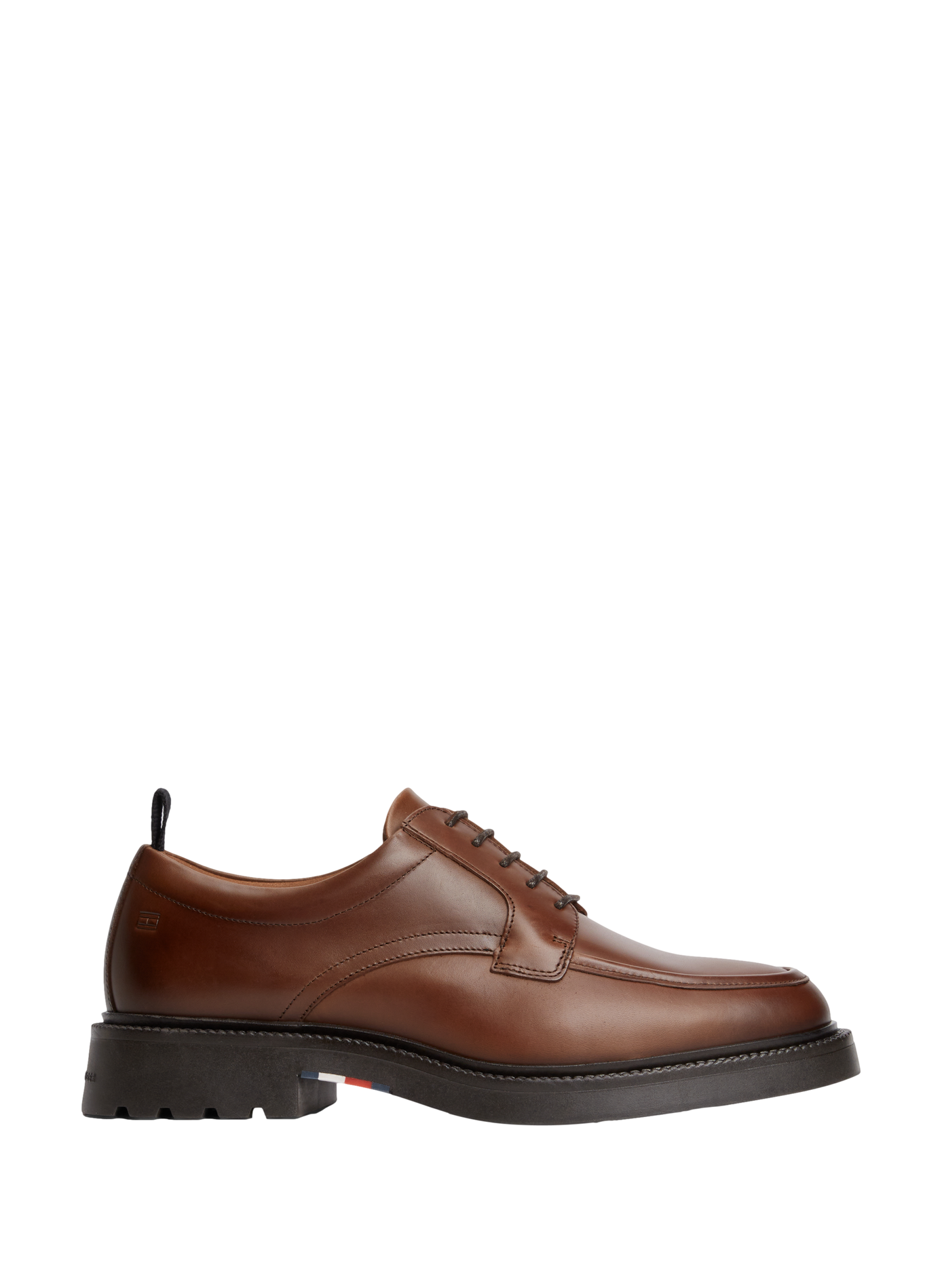 Rindsleder Derbys TOMMY HILFIGER Braun