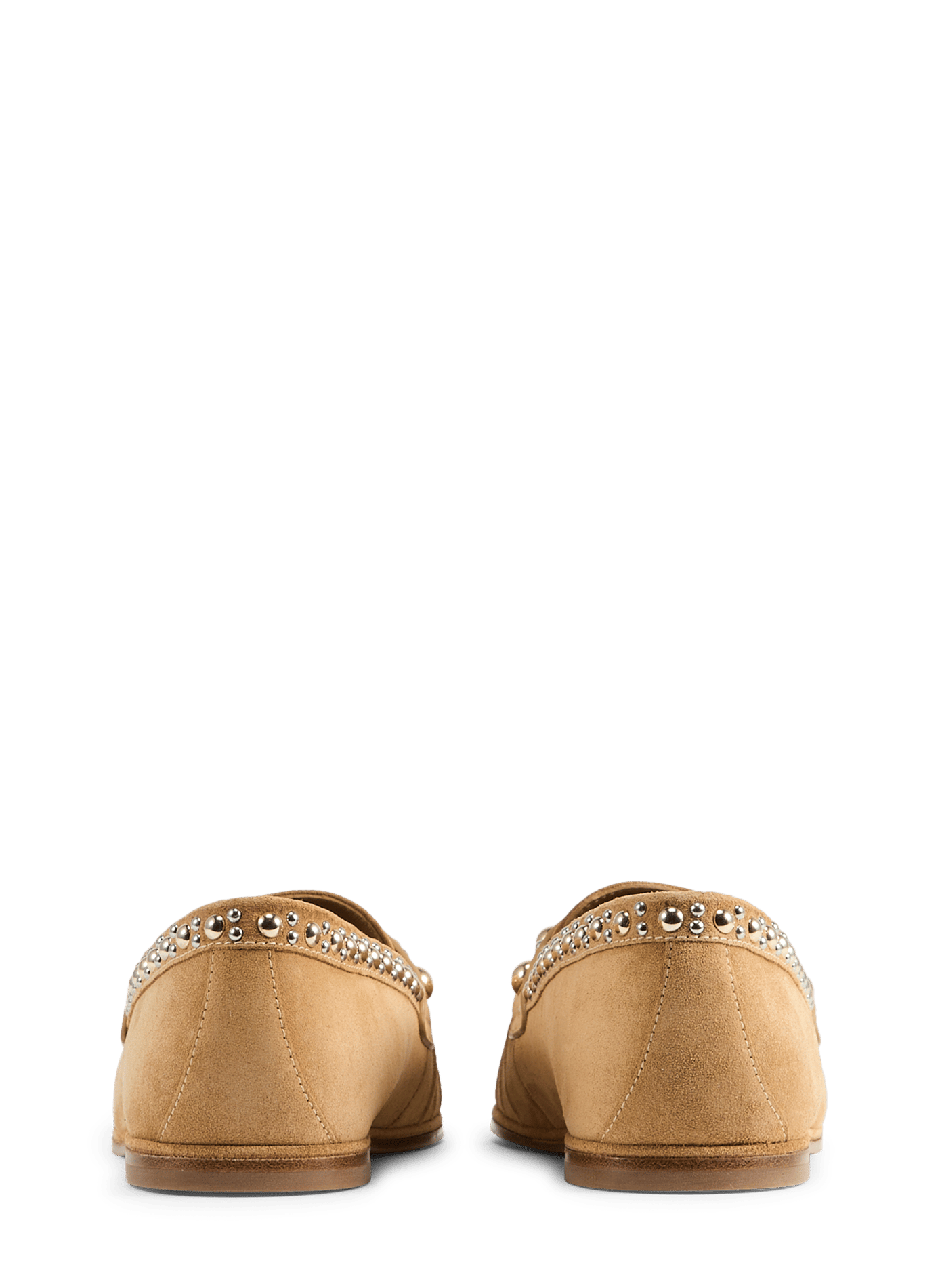 Suede leather moccasins STUART WEITZMAN Brown