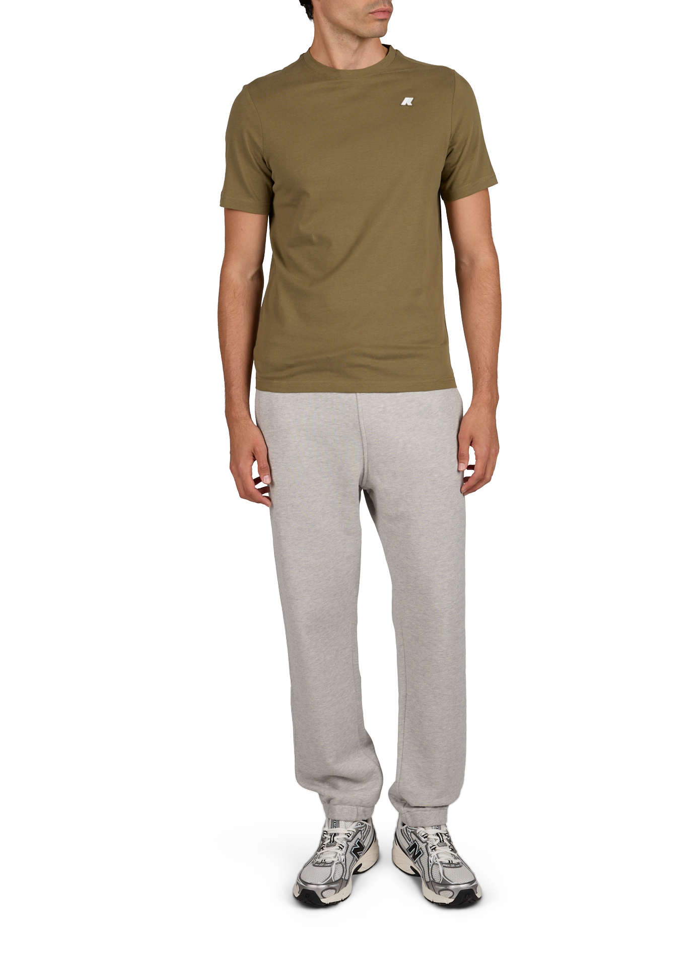 Cotton joggers K-WAY Grey