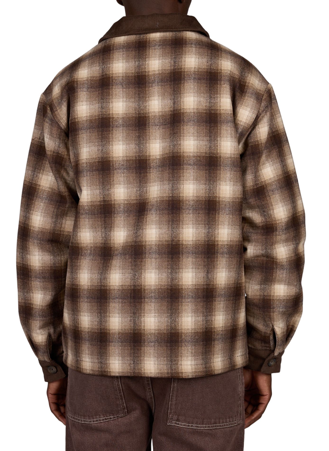 Oversized checkered wool blend jacket MAISON LABICHE Blue