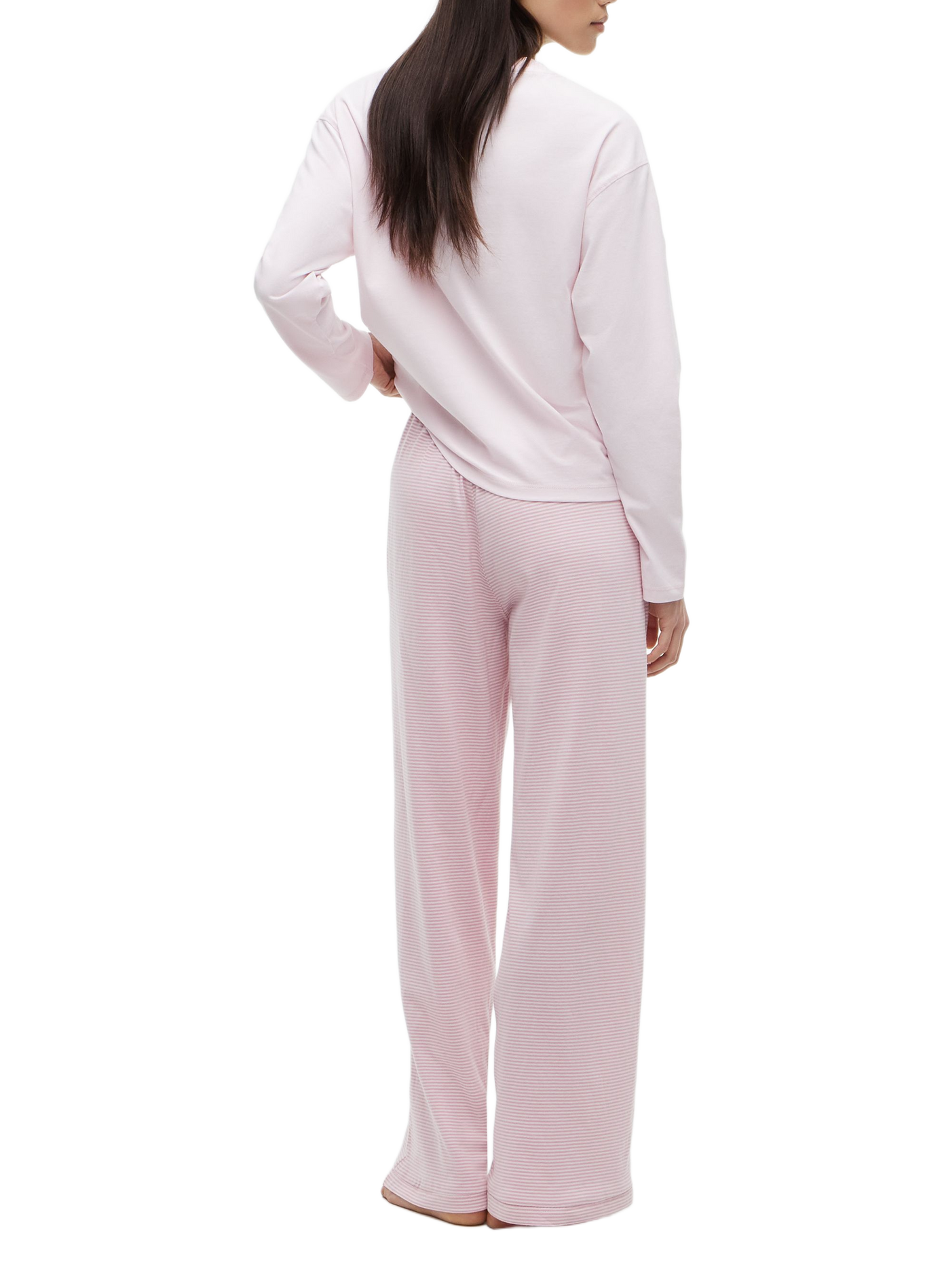 Long cotton pajamas TOMMY HILFIGER Pink