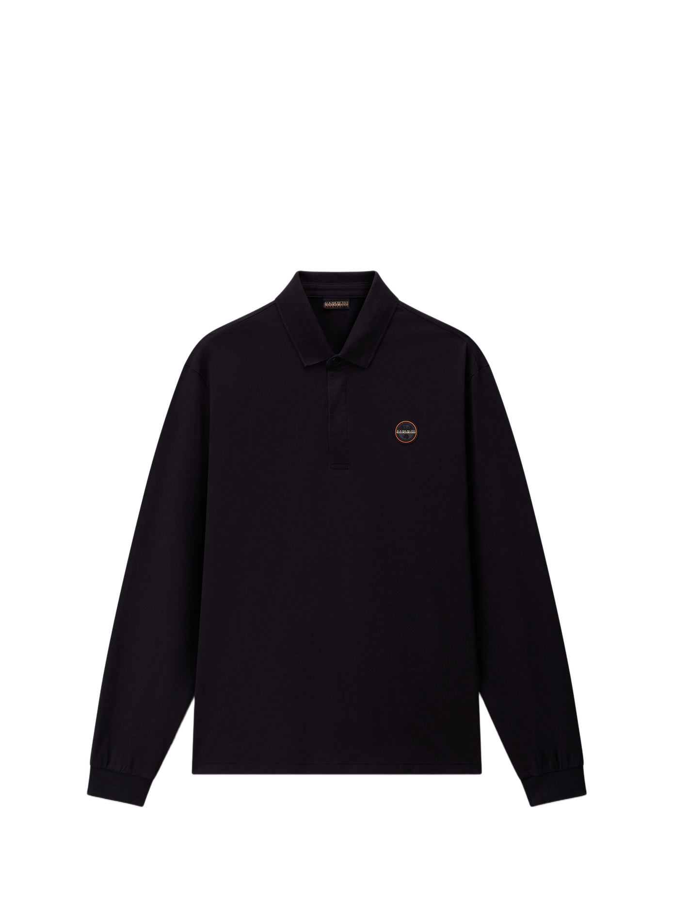 Polo droit manches longues uni NAPAPIJRI Noir